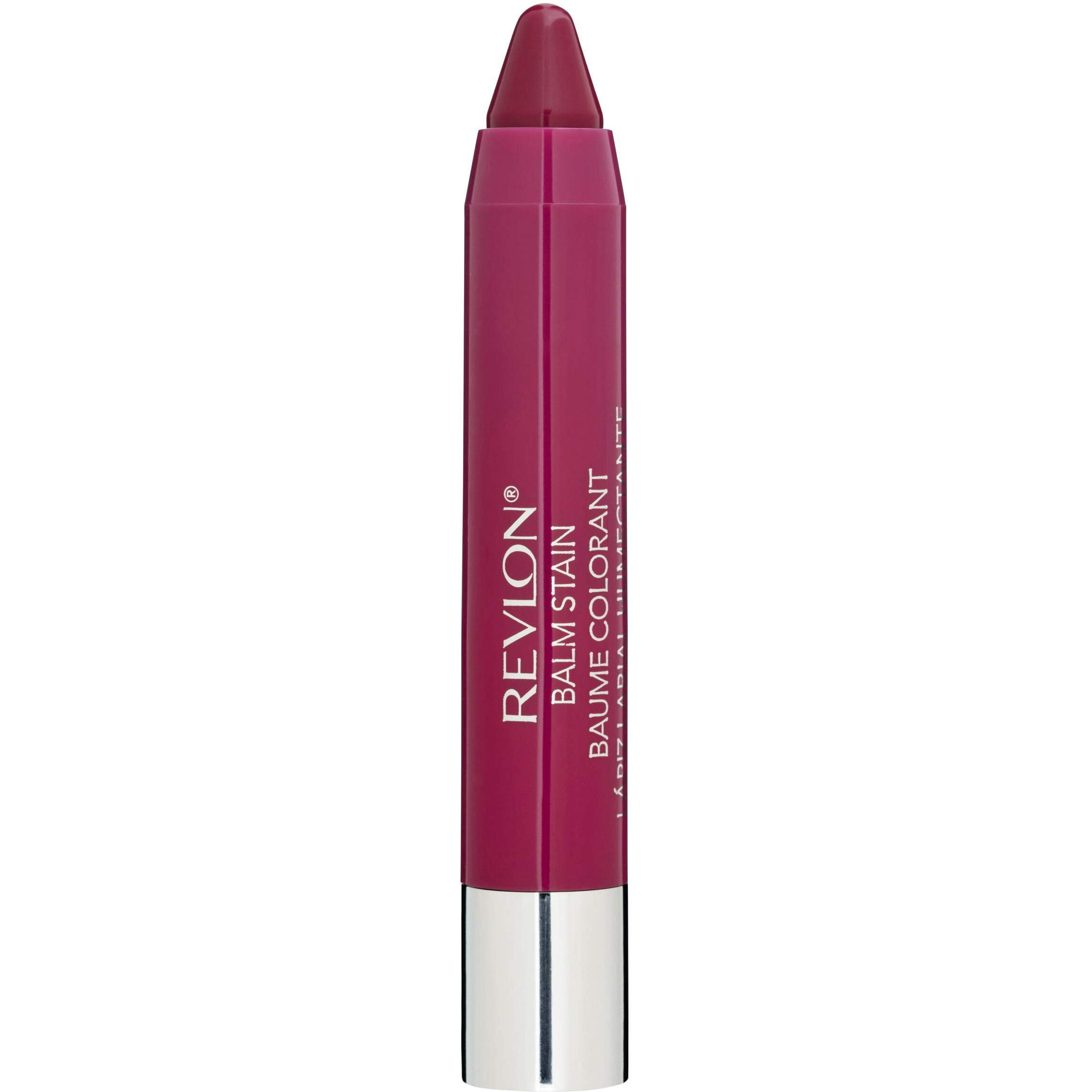 Revlon Lip Balm  Tinted Lip Stain  Face Makeup With Lasting Hydration  Infused With Shea Butter  Mango & Coconut Butter  Shimmer Finish  030 Smitten  0.01 Oz