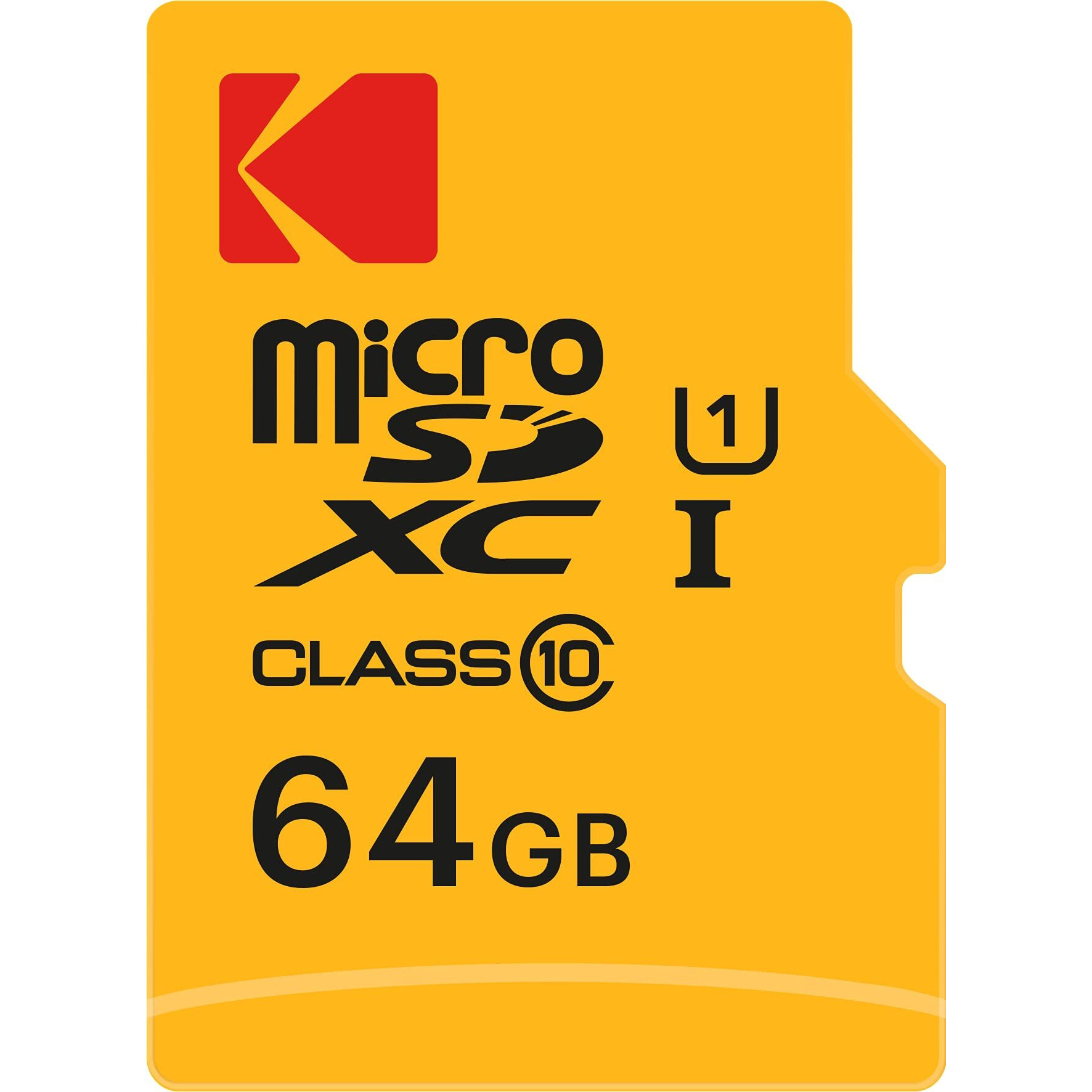 Kodak 64Gb Class 10 Uhs-I U1 Microsdxc Card With Adapter 10X Write Speed
