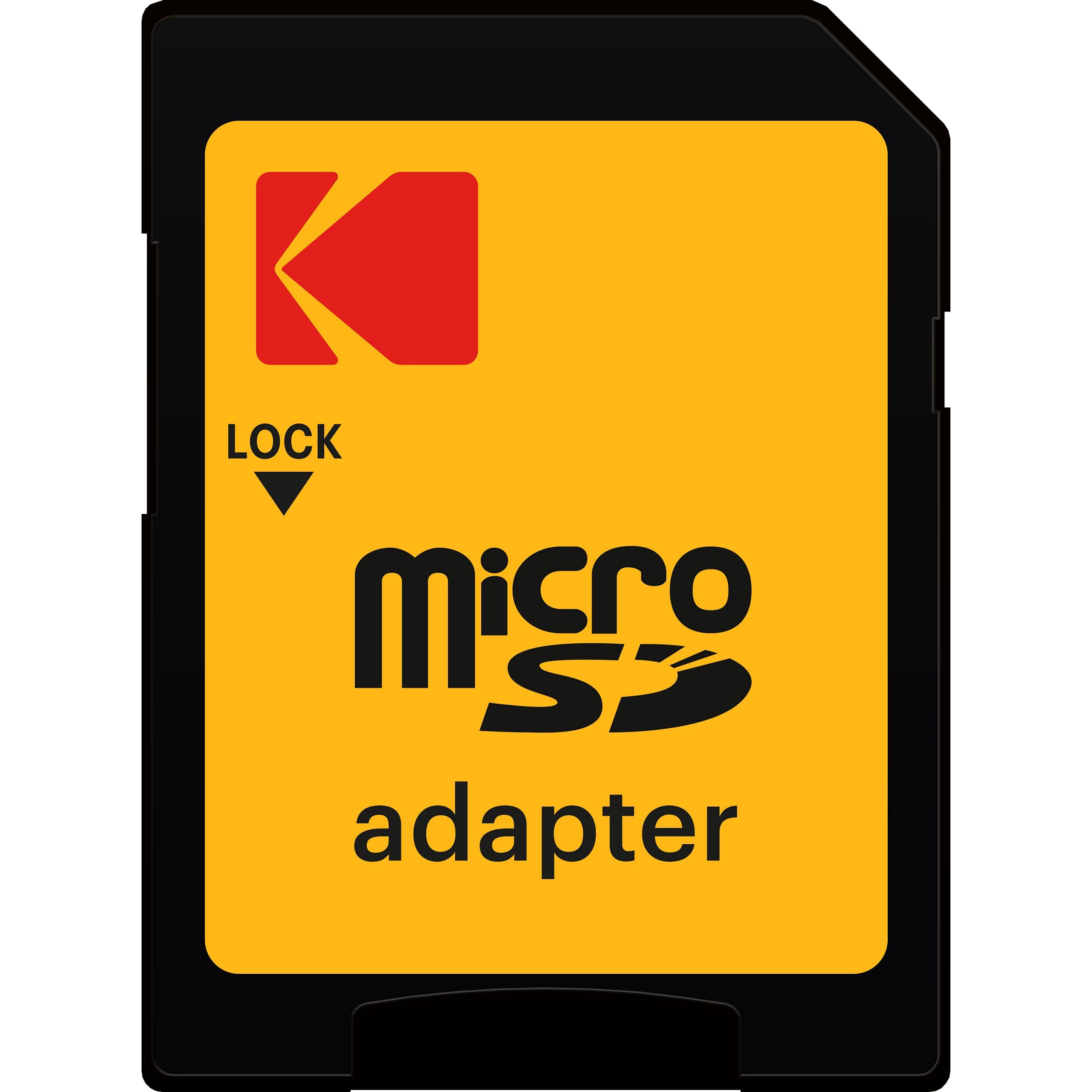 Kodak 64Gb Class 10 Uhs-I U1 Microsdxc Card With Adapter 10X Write Speed