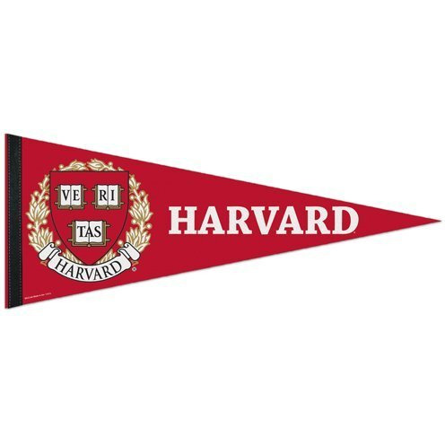 Wincraft Ncaa 40046013 Harvard College Premium Pennant  12"" X 30""
