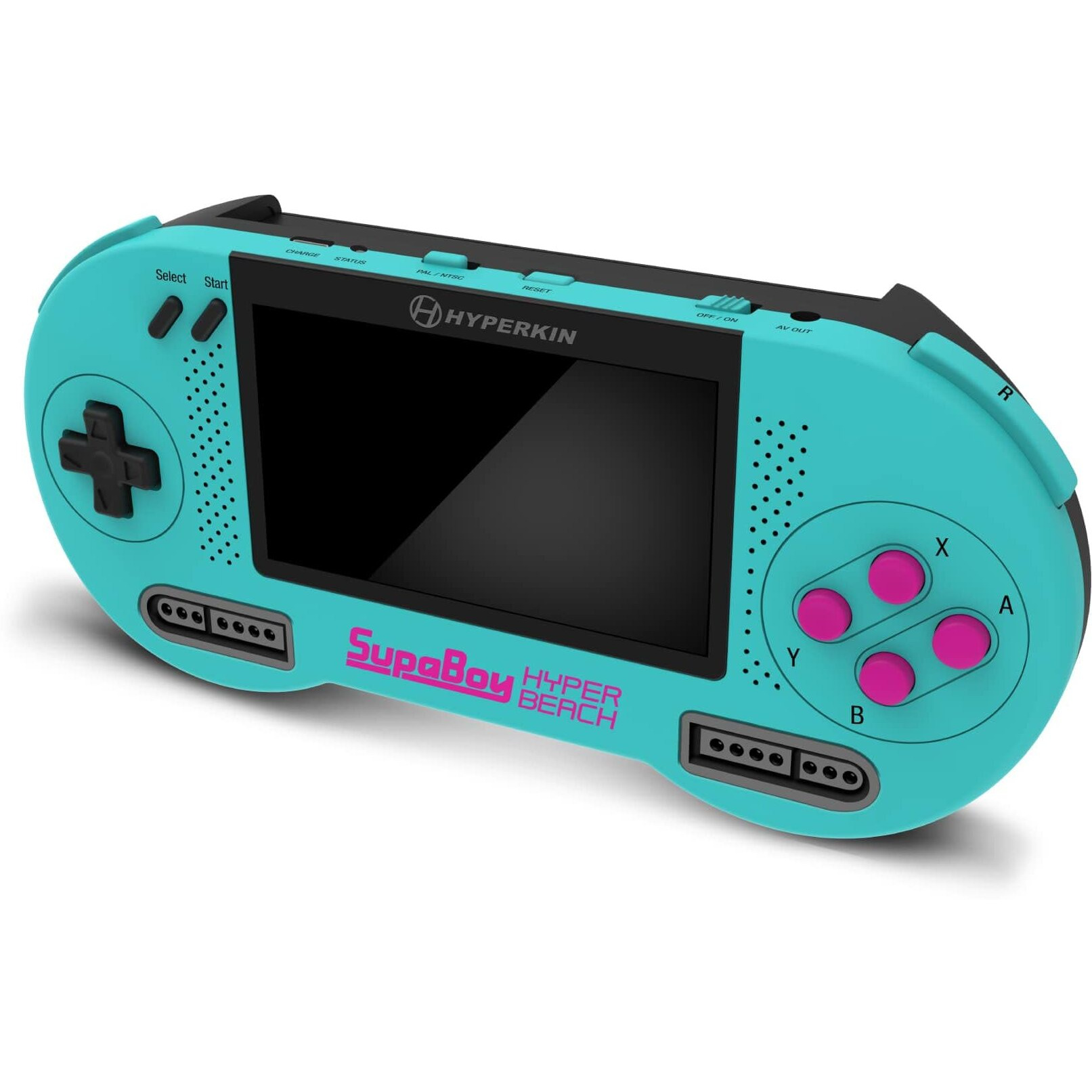 Hyperkin Supaboy Portable Pocket Console For Super Nes/Super Famicom (Hyper Beach) - Super Nes