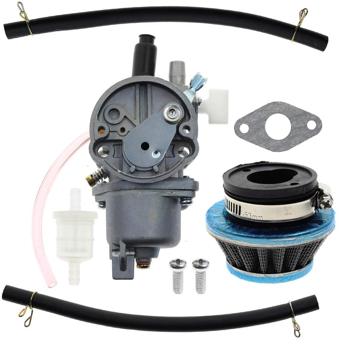 Autokay Carburetor For Coolster Qg50 Db49A 2 Stroke Pocket Bike Carb 49Cc Mta1 Mta2 Ca14