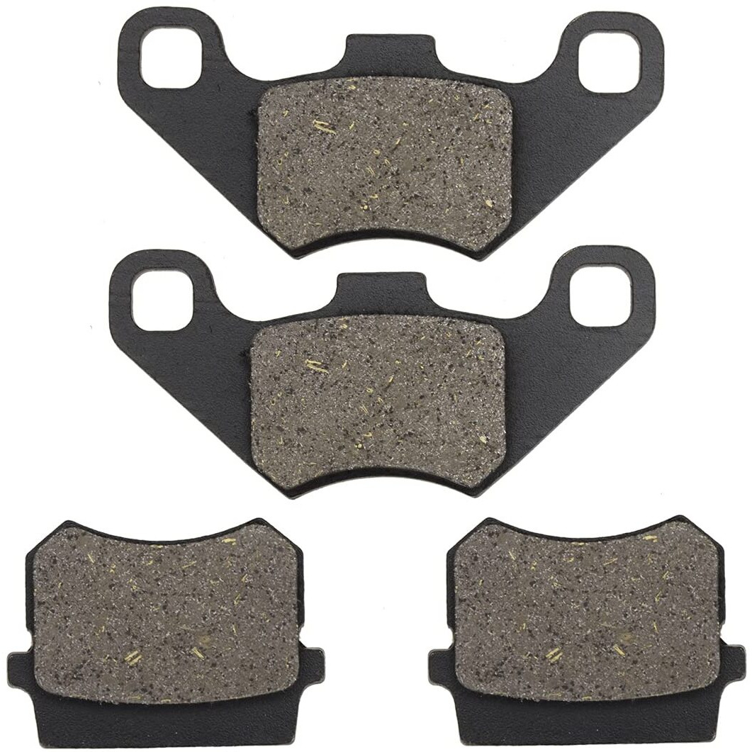 Fvrito Disc Brake Pads For 50Cc 70Cc 90Cc 110Cc 125Cc Tao Tao Coolster 3050Hd Kazuma Yamoto Vitacci Peace Roket Rps Kandi Sunl Hammerhead 80T Mudhead Baja Dn150 Atv Quad 4-Wheeler Go Kart Dune Buggy