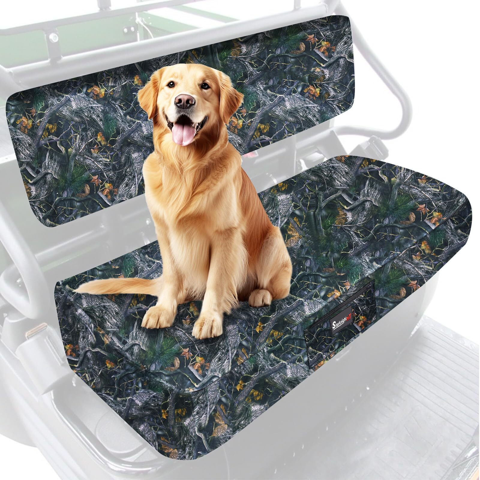 Starknightmt Mule 610 Seat Covers  Mule Seat Covers Compatible With Kawasaki Mule 600 610 Durable 1680D Fabric With Waterproof Pu Coating Camo Bench Seat Cover