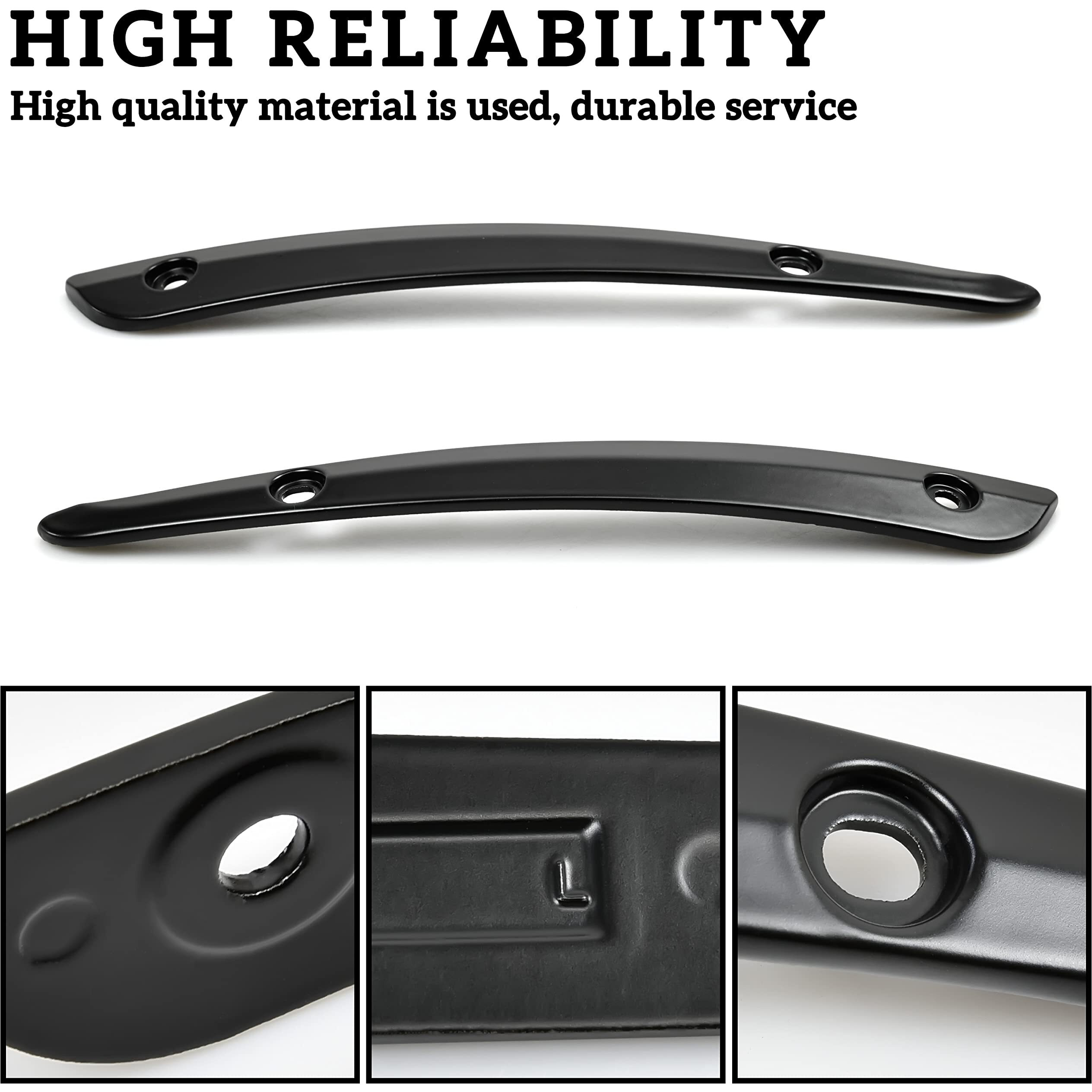 Veisutor Motorcycle Windshield Side Trim For Harley Road Glide  Motorcycle Split Front Windscreen Side Trim For Harley Road Glide Ultra Fltru Fltrx Special Fltrxs 2015-2022 Accessories ( 2Pcs )