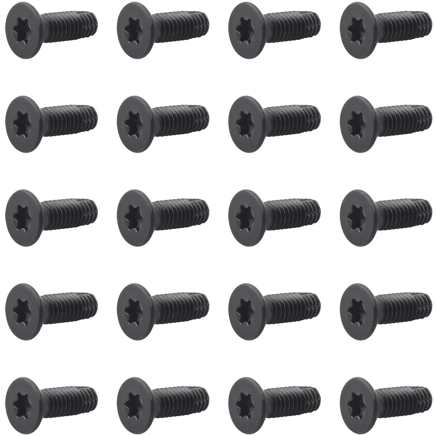 Torx Screws Bolts For Jeep Wrangler Cj Yj Lj Tj 1976-2006 Replacement For Doors  Windshield Roll Bar Tailgate And Soft-Top Torx (Pack Of 20)