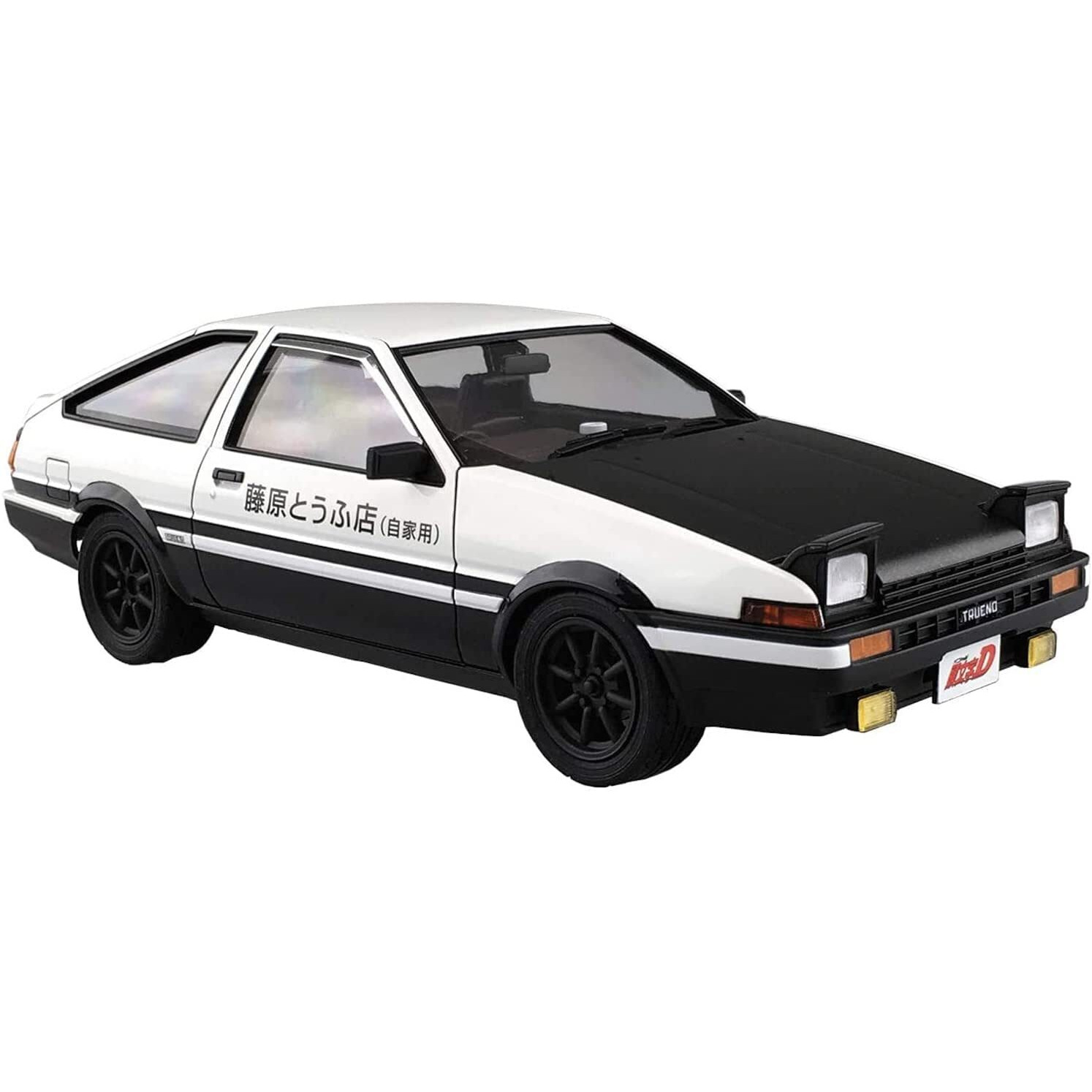 Aoshima Initial D Takumi Fujiwaras Ae86 Toyota Trueno V37 124 Scale Model Kit