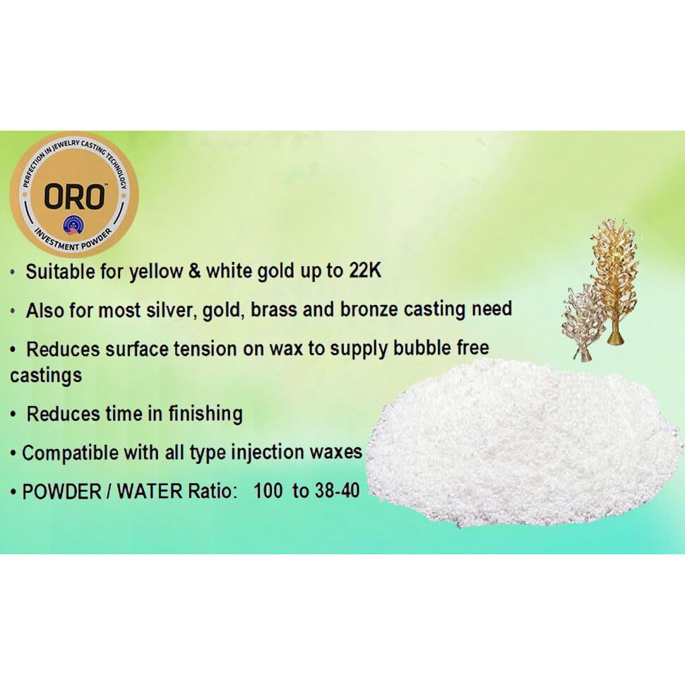 Premium Jewelry Making Casting Powder Lost Wax Investment Powder 5Lbs