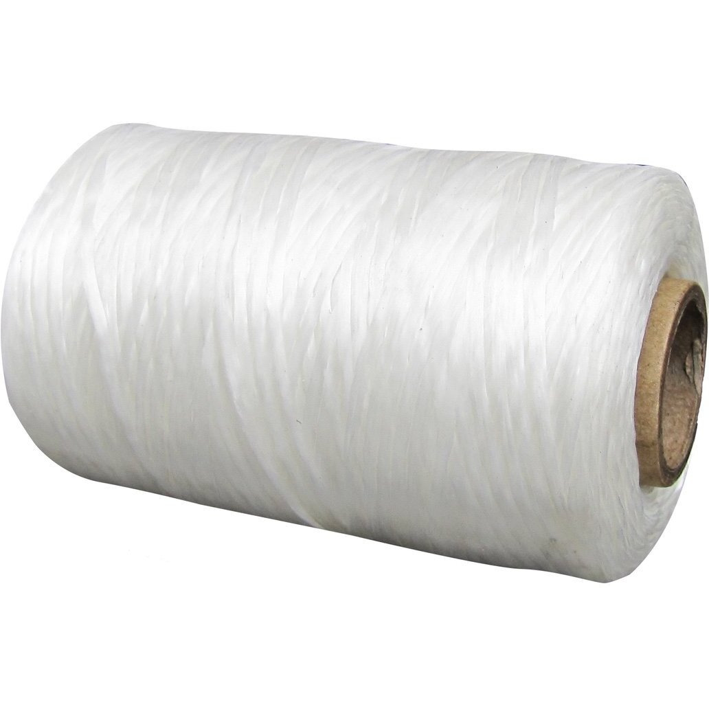Treasure Gurus 1 Single Spool White Sinew Waxed Beading Craft Poly Thread Artificial Wax Sinue