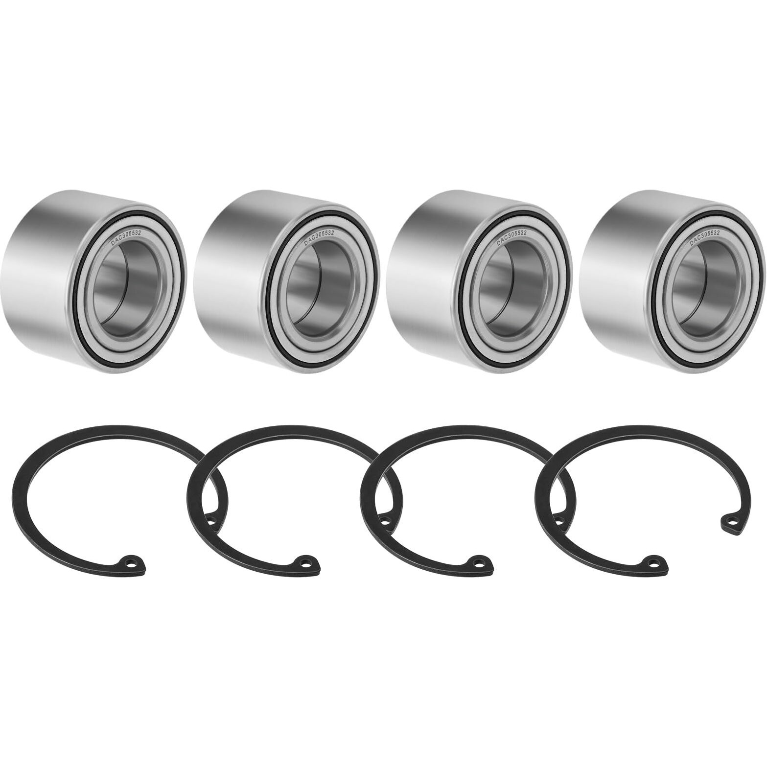 Front & Rear Heavy Duty Wheel Bearing Kit For Yamaha Grizzly 700 660 550 Kodiak 700 450