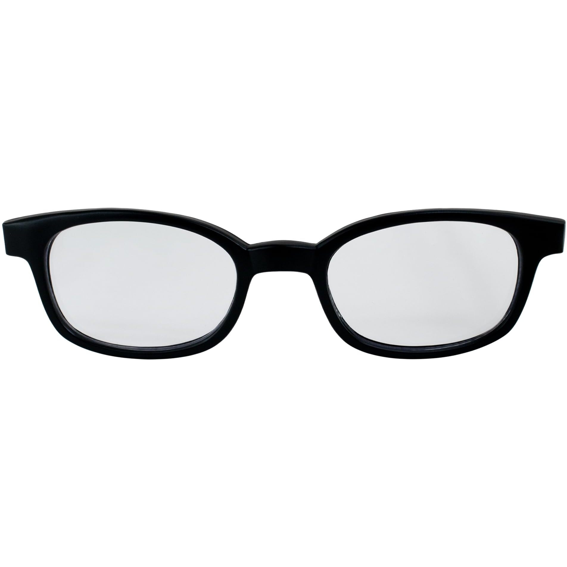 X-Kd's Unisex-Adult Biker Sunglasses Matte Black/Clear Lens