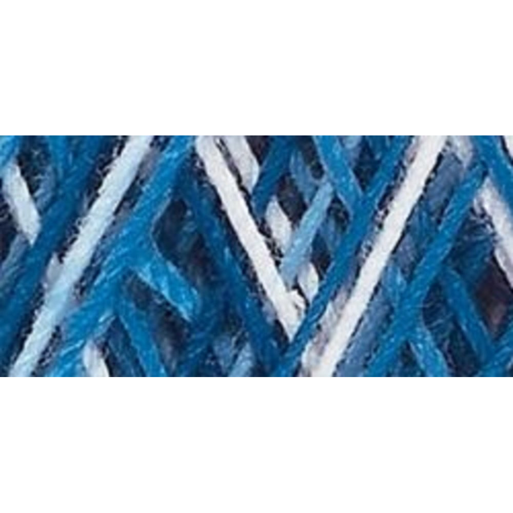 Aunt Lydia's Crochet Thread - Variegated - Size 10 - (2-Pack) (Shaded Blues)