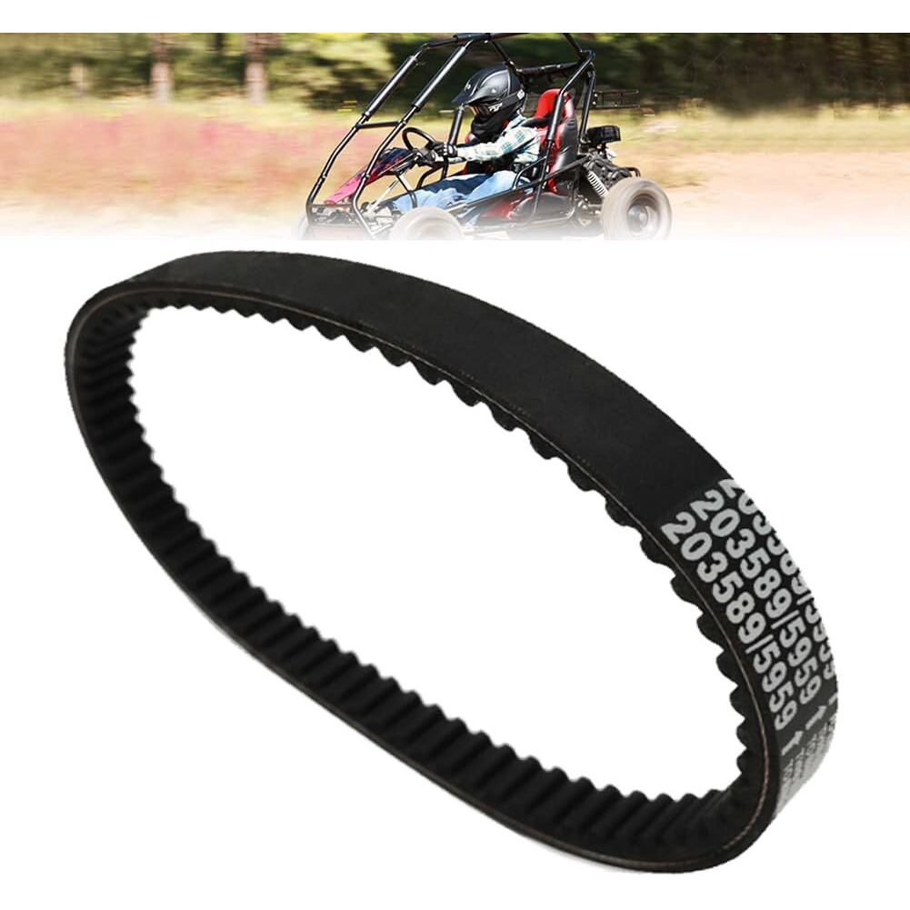 Qymoto Coleman Kt196 Drive Belt Go Kart 30 Series 203589 Belt Coleman 196Cc Parts Fits Manco 5959  Comet 203589 Torque Converter Asymmetrical Belt