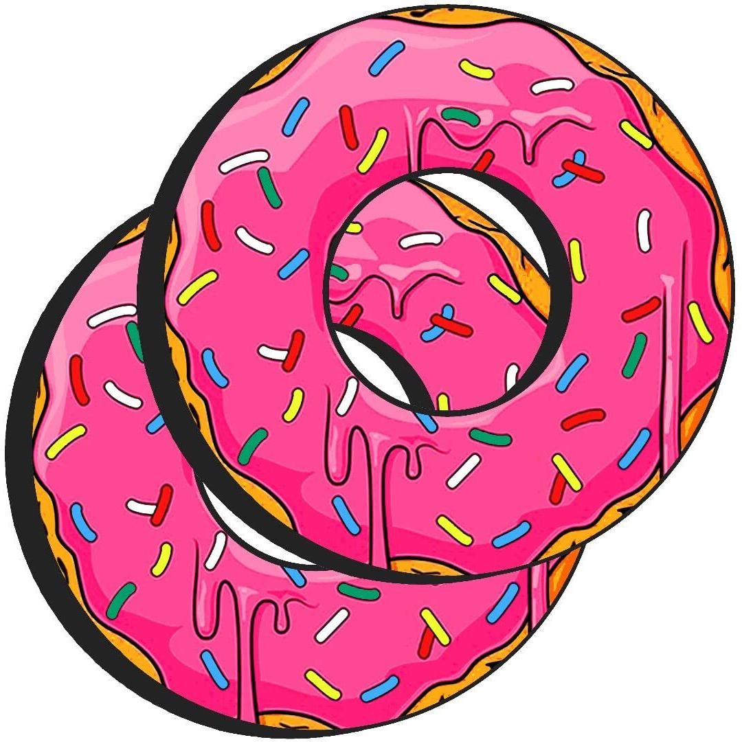 Pink Doughnut - Gripdonuts.Com Premium Mx Bmx Dirt Bike Motorcycle Grip Donuts (13 Variations)