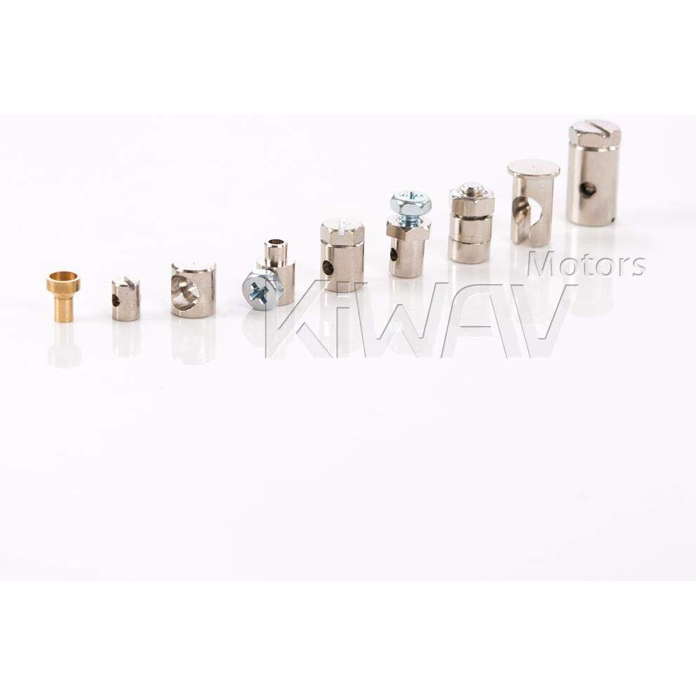 Kiwav Universal Motorcycle Emergency Throttle Clutch Brake Cable Repair Kit Compatible For Honda Yamaha Kawasaki Suzuki Motorcycle Atv Motorcross Bicycle Scooter Bike - Essential For Long Rides