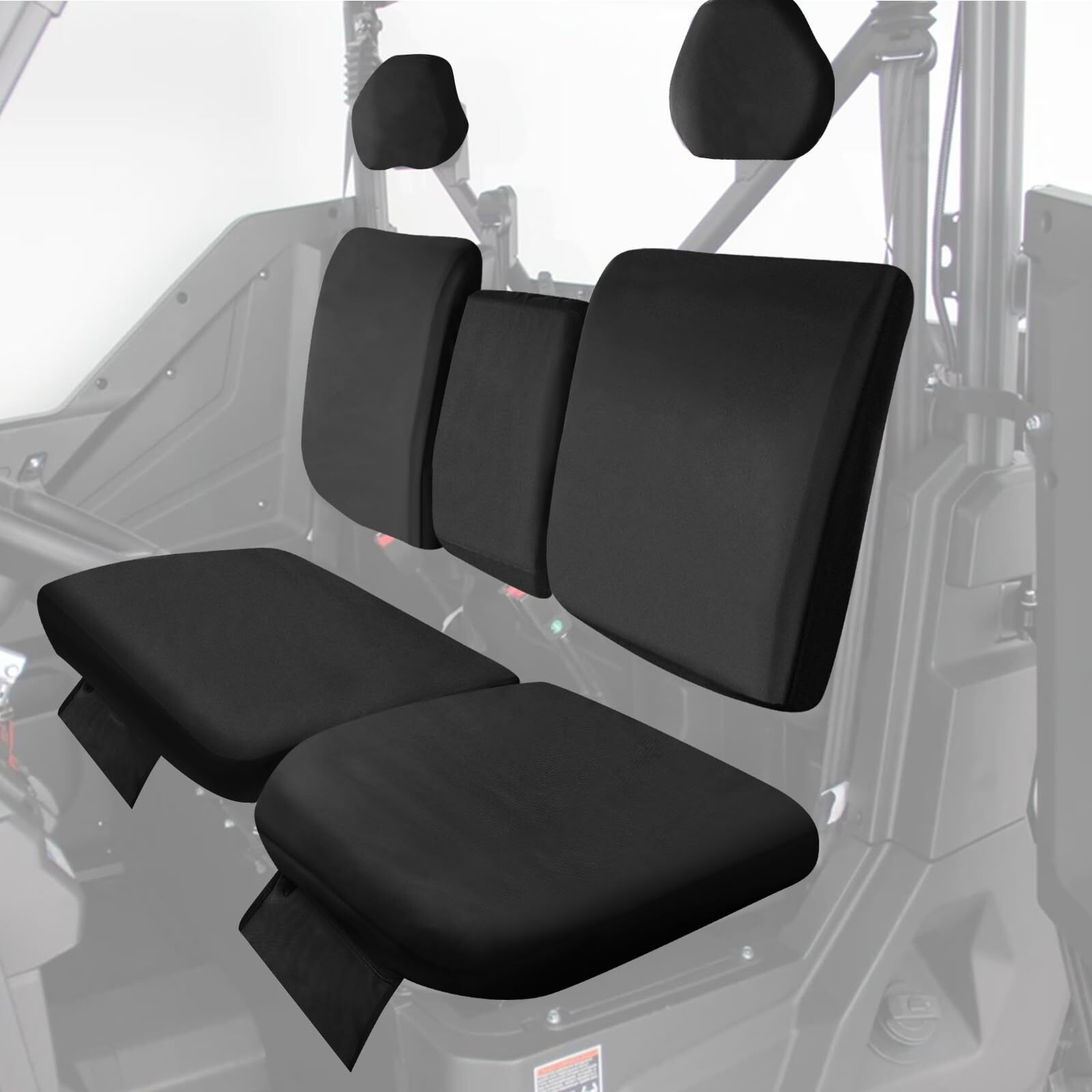 Starknightmt Utv Uforce 1000 Seat Covers  1680D Waterproof Seat Cover Compatible With 2019-2024 Cfmoto Uforce 1000  2022-2024 Uforce 1000 Xl Front Seat Uforce 1000 Accessories (Black)