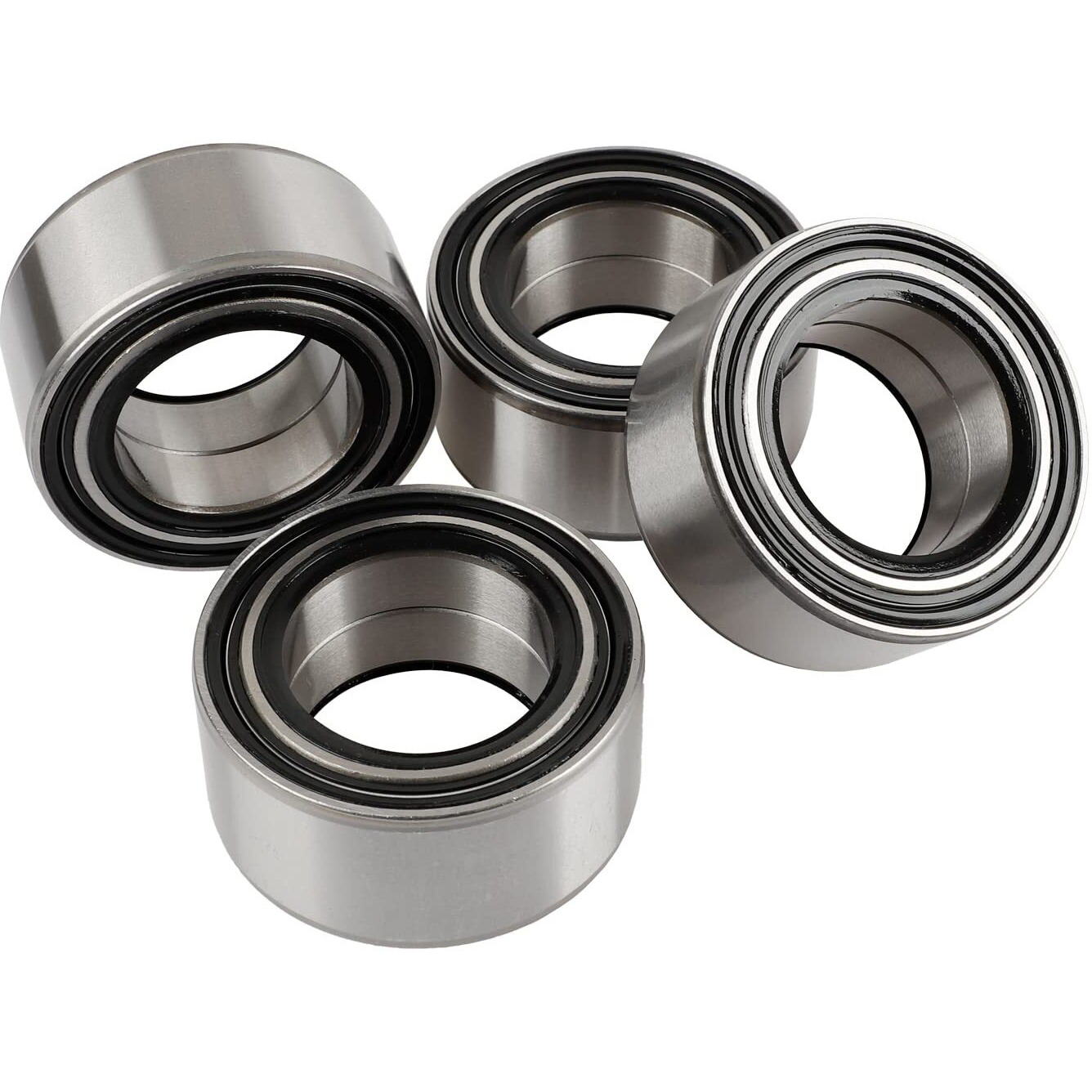 Nakuuly Front And Rear Wheel Bearings Pack Of 4 Compatible With Polaris Rzr Xp 4 900 1000 Turbo Diesel Crew Scrambler Sportsman Replaces  3514699 3514822 3514924 3514627