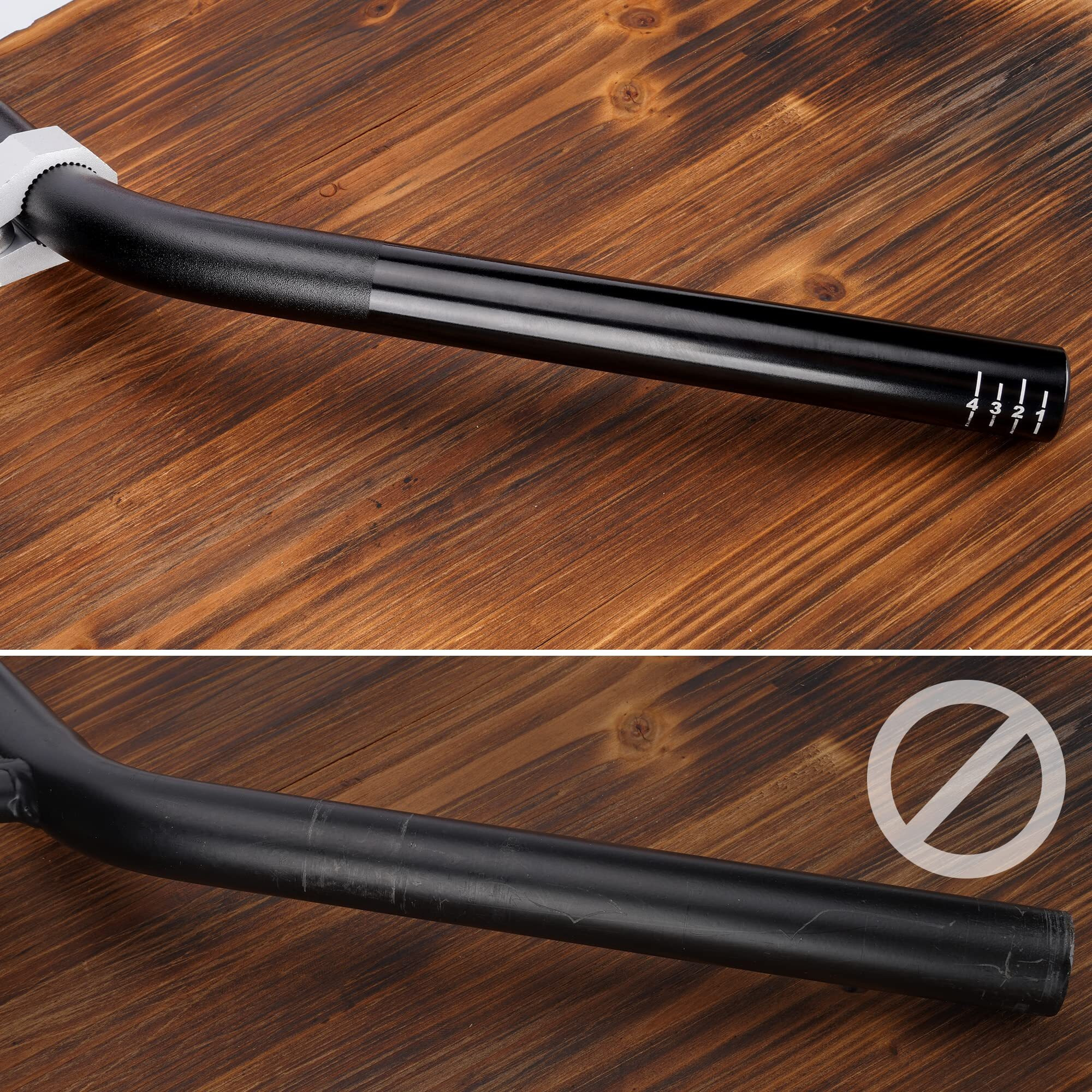 Weiyingsi Universal 7/8 Inch 22Mm Dirt Bike Handlebars  Upgraded Pit Bike Handlebar With Foam Pad For Motocross Crf Yzf Kxf Klx Rmz Drz Pit Dirt Bike Atv Quad - Black