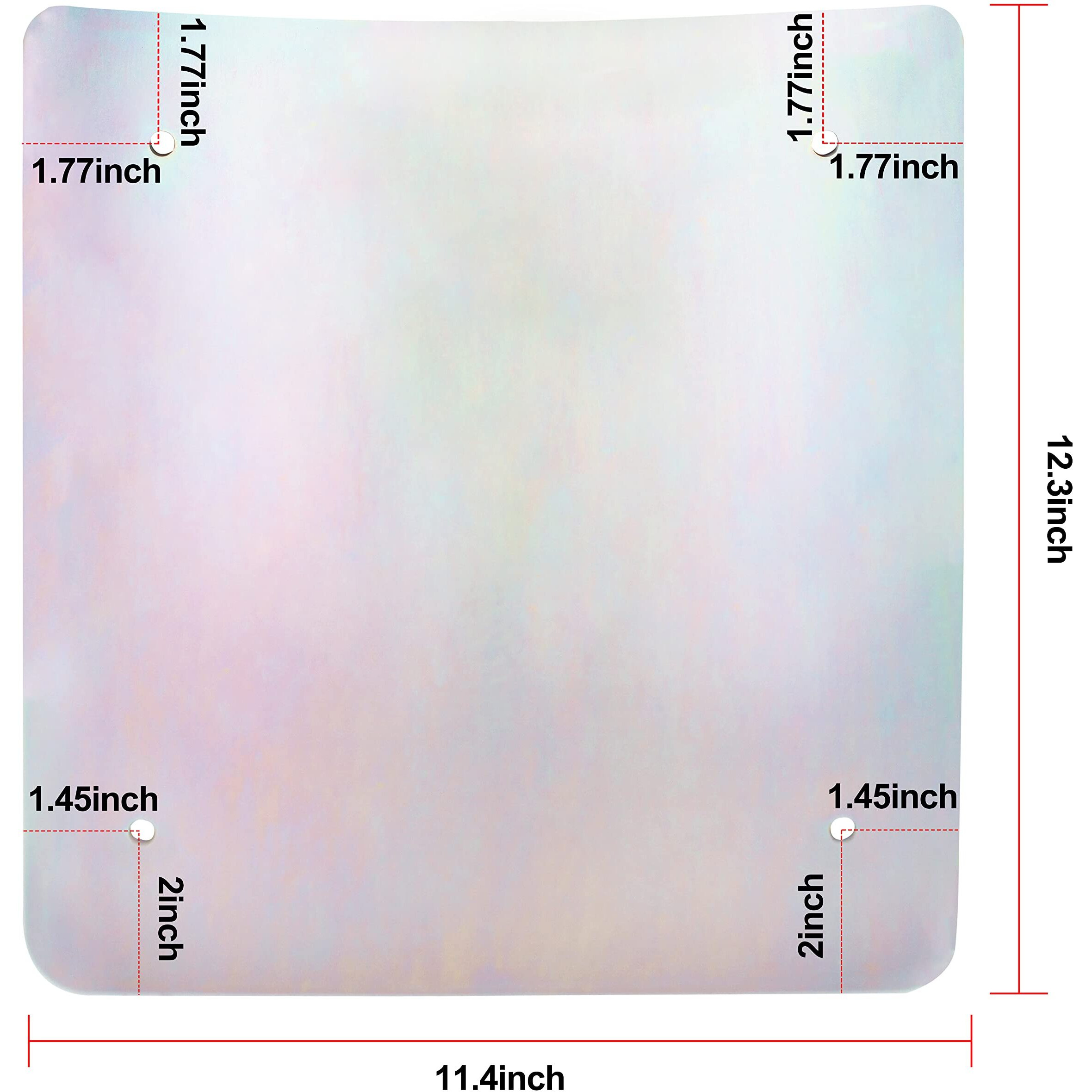 Laser Cut Inner Base Reinforement Metal Plate 2Mm Thick Replacement For 2014+ Harley Touring Rushmore Chopped King Tour Pak Razor Touring Pack