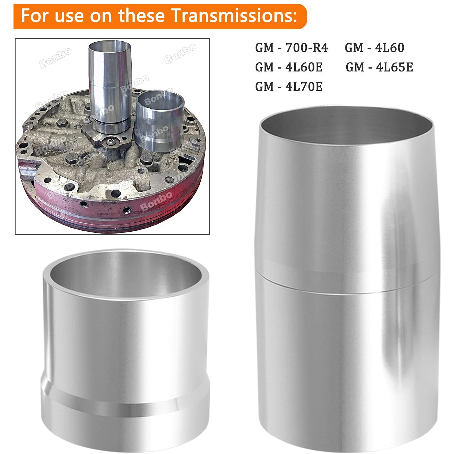 Bonbo Turbine & Stator Shaft Teflon Seal Installer/Resizer Transmission Tool J-36418-C & St-1503 For Gm 700-R4  4L60  4L60-E  4L65E  4L70E And 4L70L