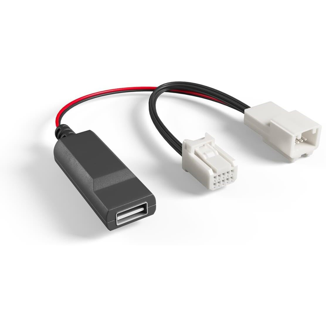 Dongar Dashcam Power Adapter (10-Pin Type B). Compatible With Select Toyota  Lexus  Subaru Models. Connects To Rearview Mirror  Built-In Usb Power Source  Easy To Install