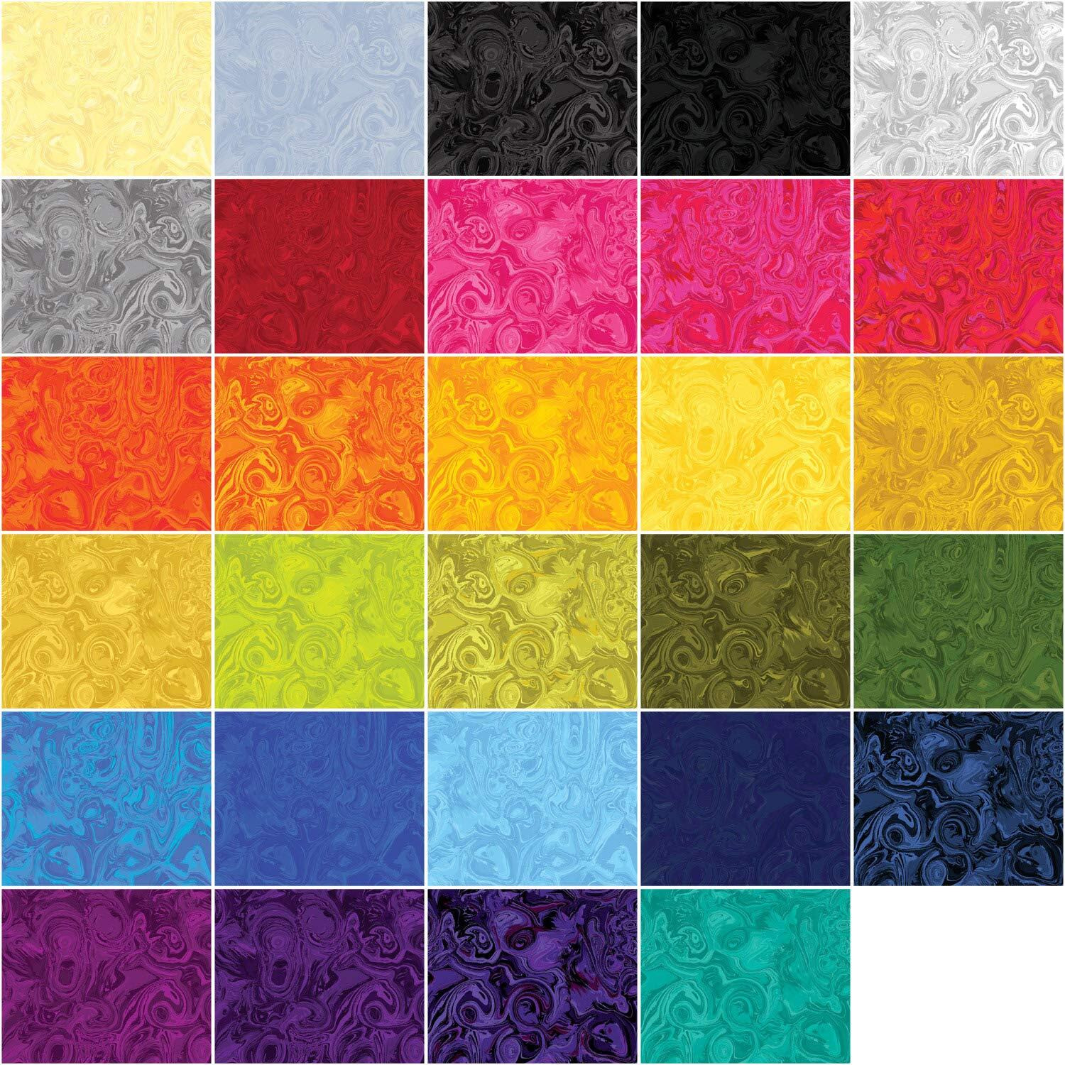 Paula Nadelstern Marbella Strip-Pies 40 2.5-Inch Strips Jelly Roll Benartex