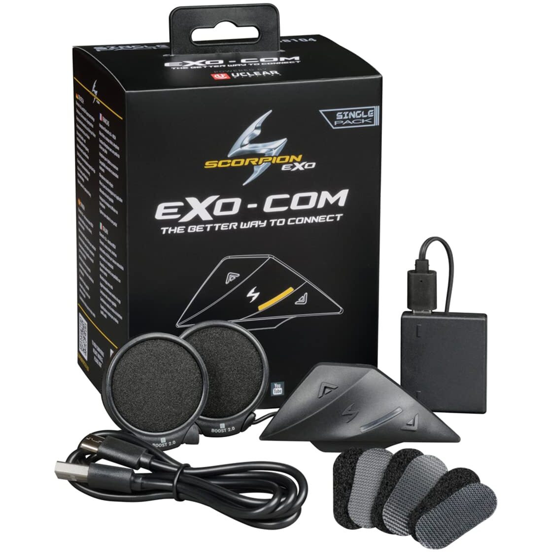 Scorpionexo Exo-Com Bluetooth Communicator Kit (Fits At960  T520 & Gt930 Models)