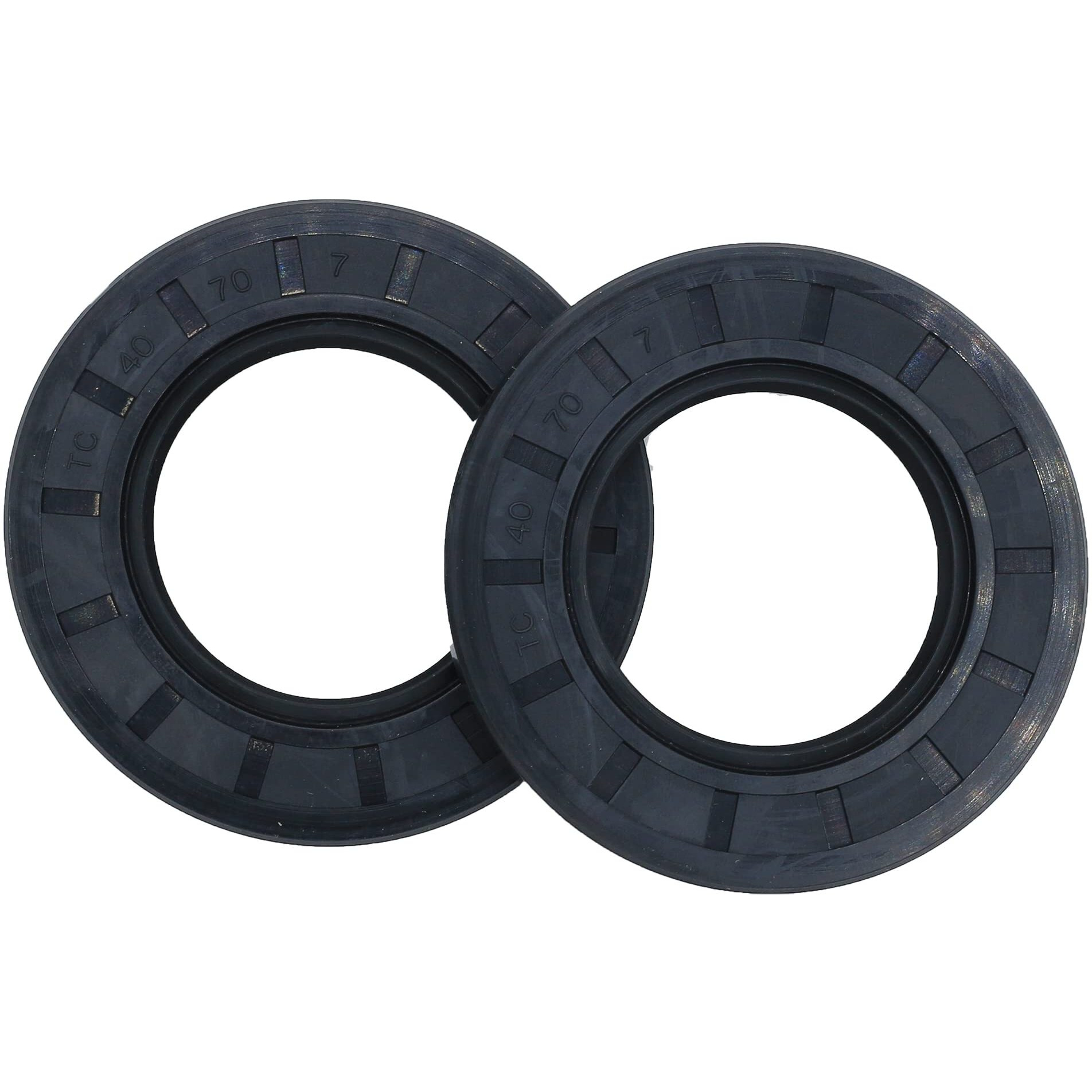 Plenzom 2Pcs Triple Lip Oil Gasket Seals 3235052 Compatible With Polaris Scrambler Sportsman 550 850 Rzr Rgr Ace General Ranger Razor Rzr 1000 900 570