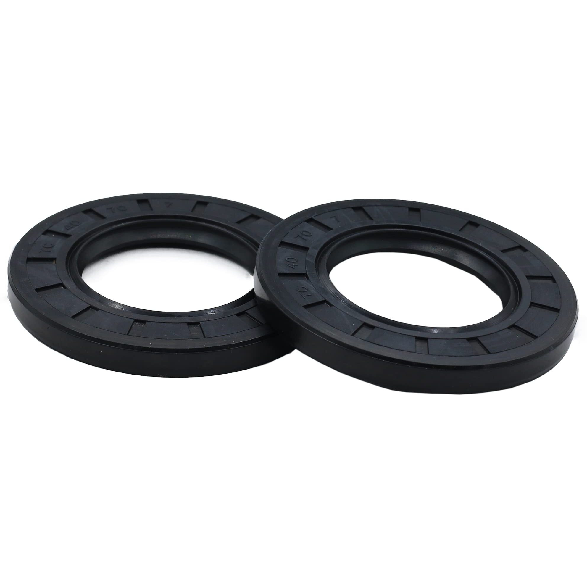 Plenzom 2Pcs Triple Lip Oil Gasket Seals 3235052 Compatible With Polaris Scrambler Sportsman 550 850 Rzr Rgr Ace General Ranger Razor Rzr 1000 900 570