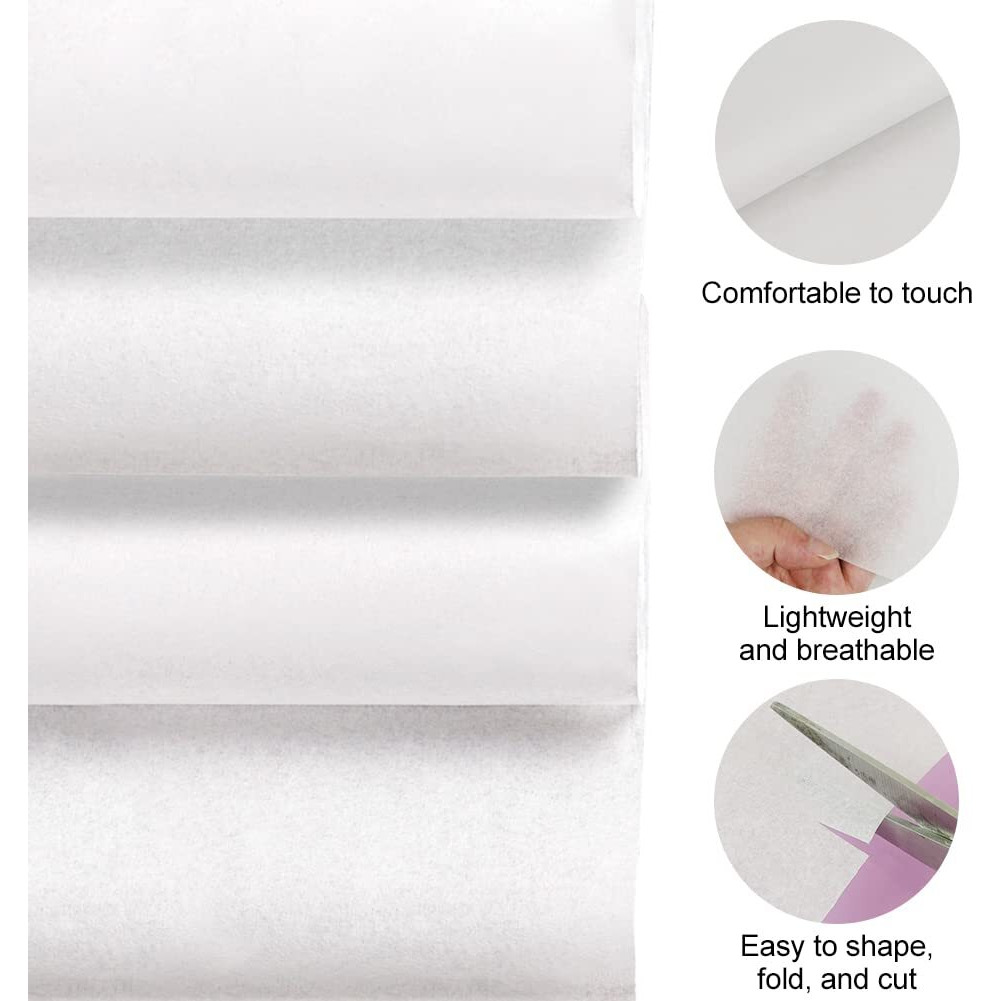 120 Sheets 20"" X 30"" Acid Free Acid-Free Wrapping Tissue Paper  White Unbuffered No Lignin Archival Tissue Paper  No Acid Paper For Long-Term Packaging Storing Clothes Textiles Linens Present Wrap