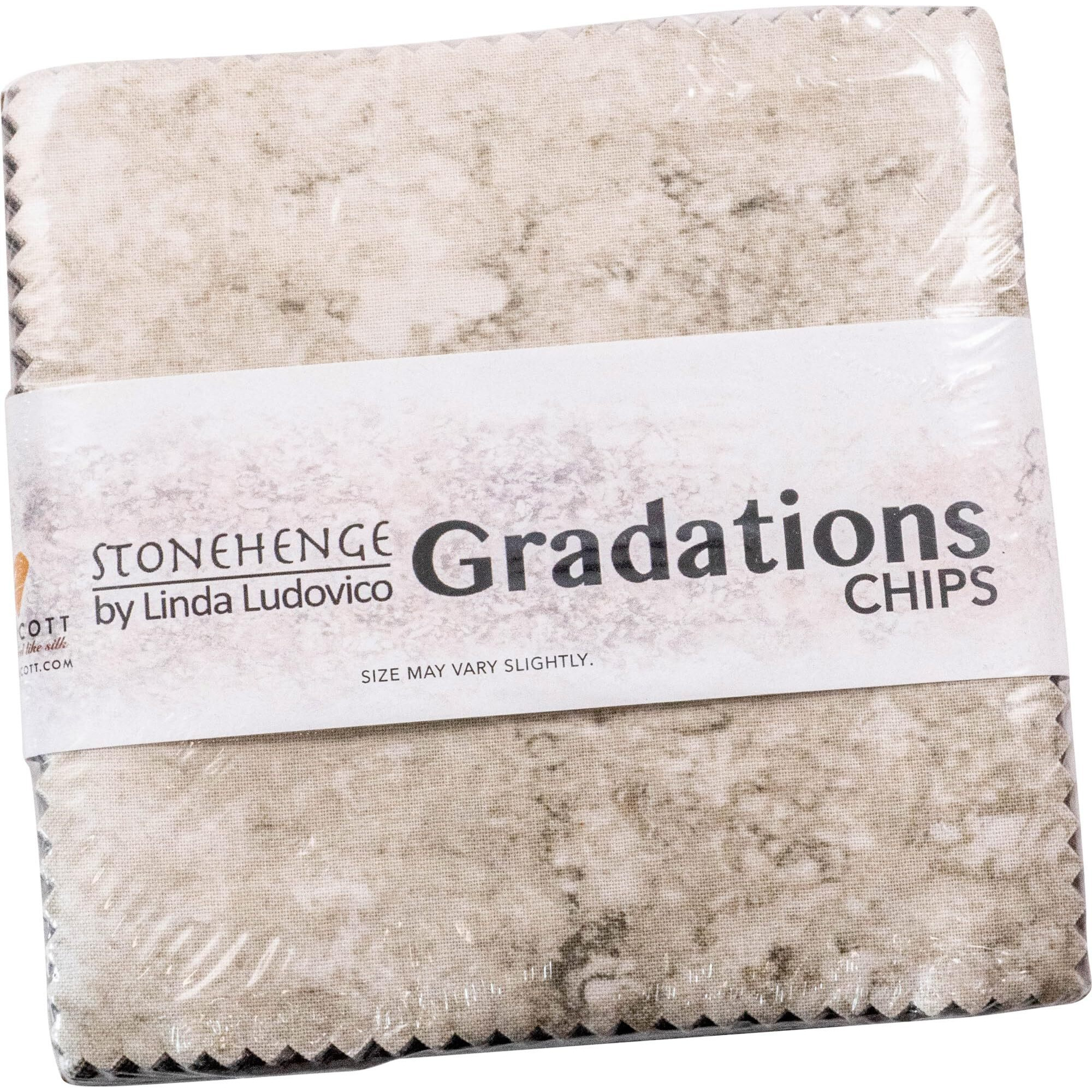 Linda Ludovico Stonehenge Gradations Ii Mineral Chips 42 5-Inch Squares Charm Pack Northcott  Cgrad42-360