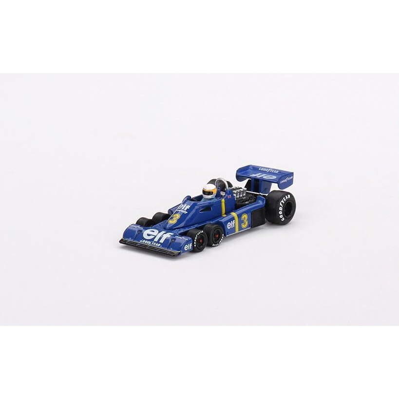 Tyrrell P343 Jody Scheckter F1 Formula One Swedish Gp Winner (1976) Ltd Ed To 2880 Pcs 1/64 Diecast Model Car By True Scale Miniatures Mgt00583