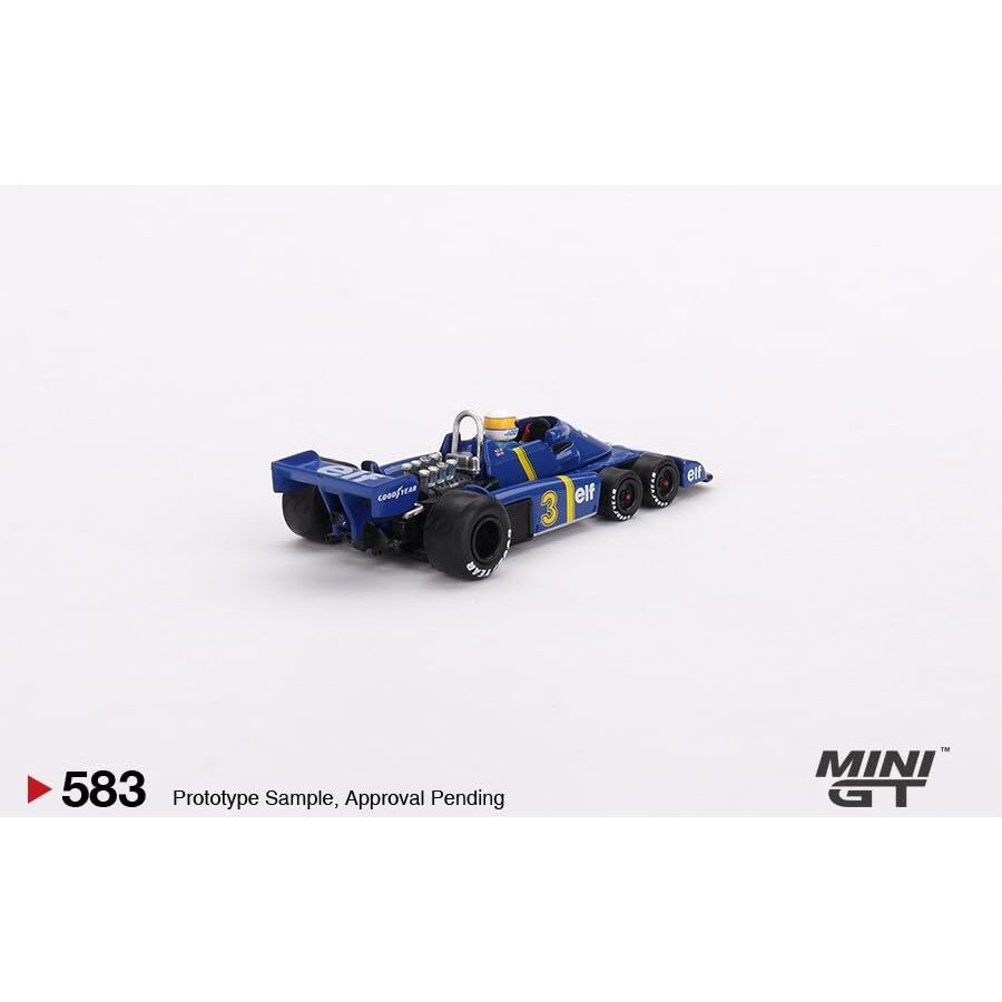 Tyrrell P343 Jody Scheckter F1 Formula One Swedish Gp Winner (1976) Ltd Ed To 2880 Pcs 1/64 Diecast Model Car By True Scale Miniatures Mgt00583