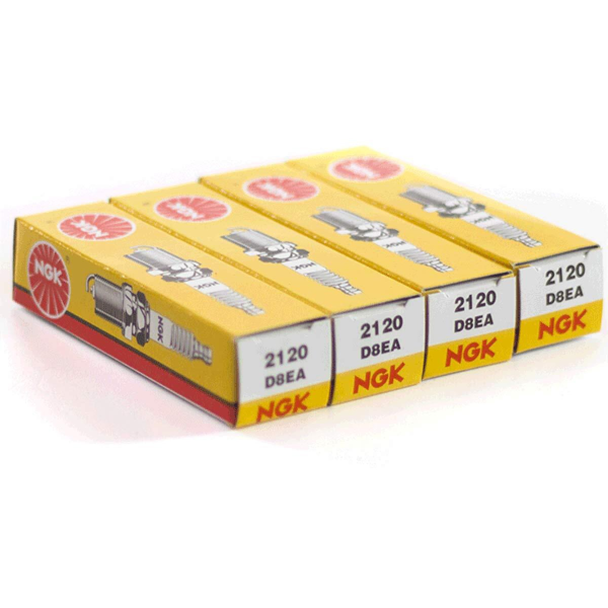 Ngk (2120) D8Ea Spark Plug - Pack Of 4
