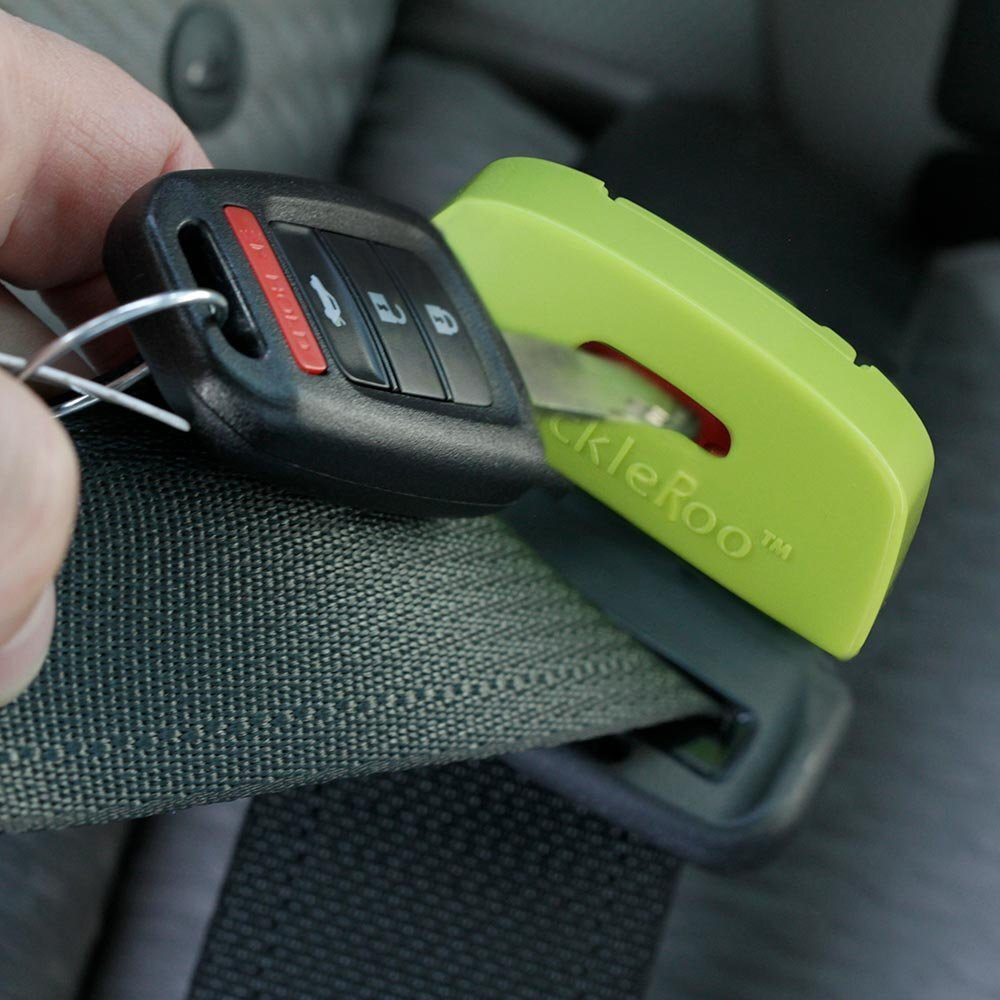 Buckleroo Seatbelt Buckle Guard - Seat Belt Security For Backseat Escape Artists
