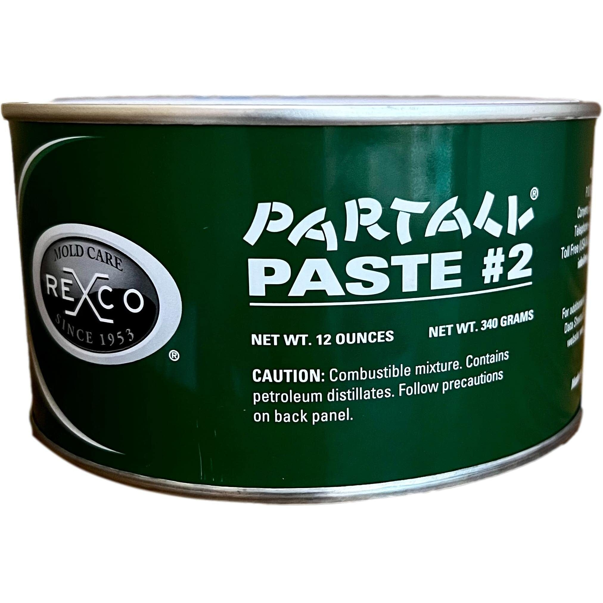Partall Paste 2 Mold Release Wax -12Oz Can