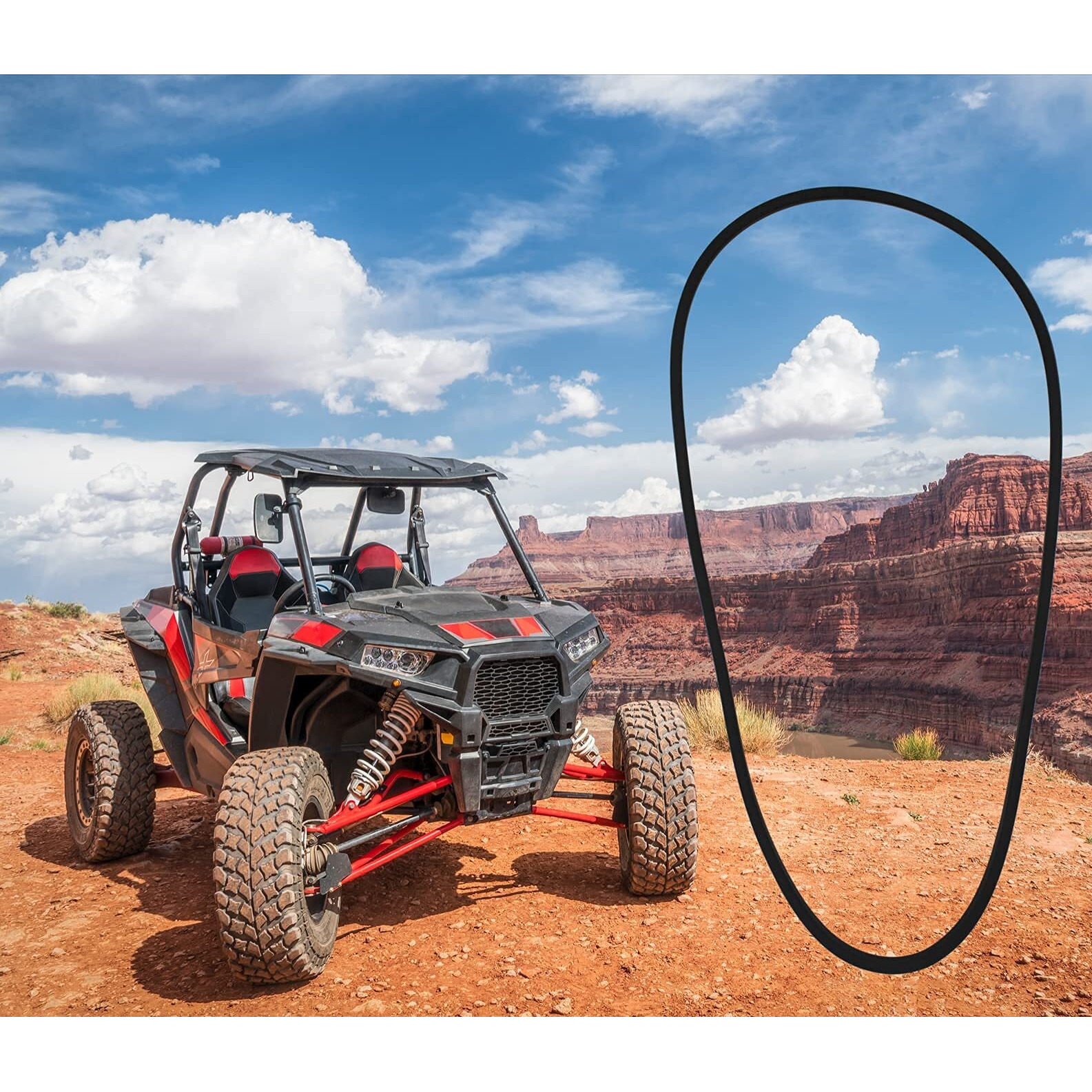 Appliafit Outer Clutch Cover Seal Compatible With Polaris 5521831 For Select Polaris Ace  General  Ranger And Rzr Atvs (1-Pack)