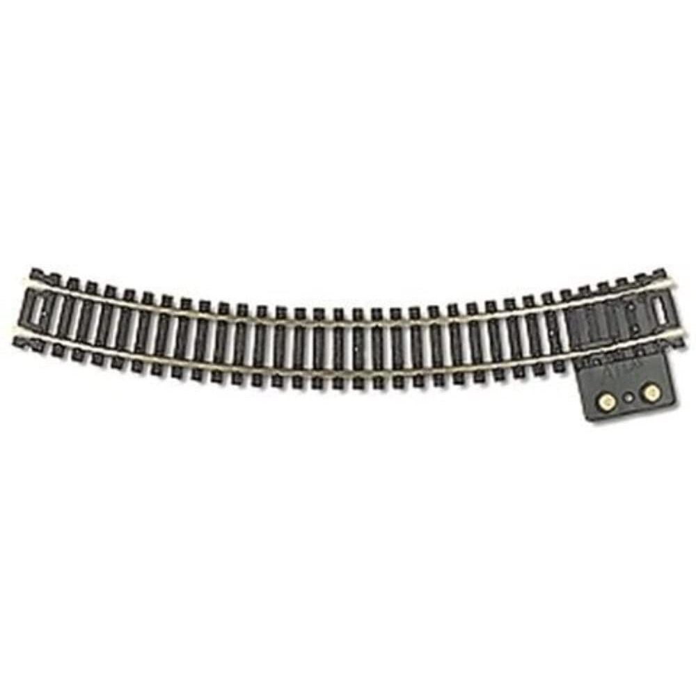 Code 100 Nickel Silver 18"" Radius Terminal Snap-Track (1) Ho Scale Atlas Trains