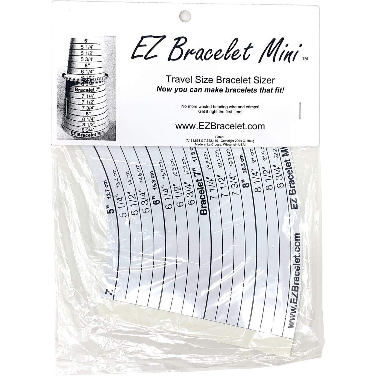 Eurotool Euro Tool Ez Sizer  Bracelet Mandrel  Travel Size | Gau-110.10