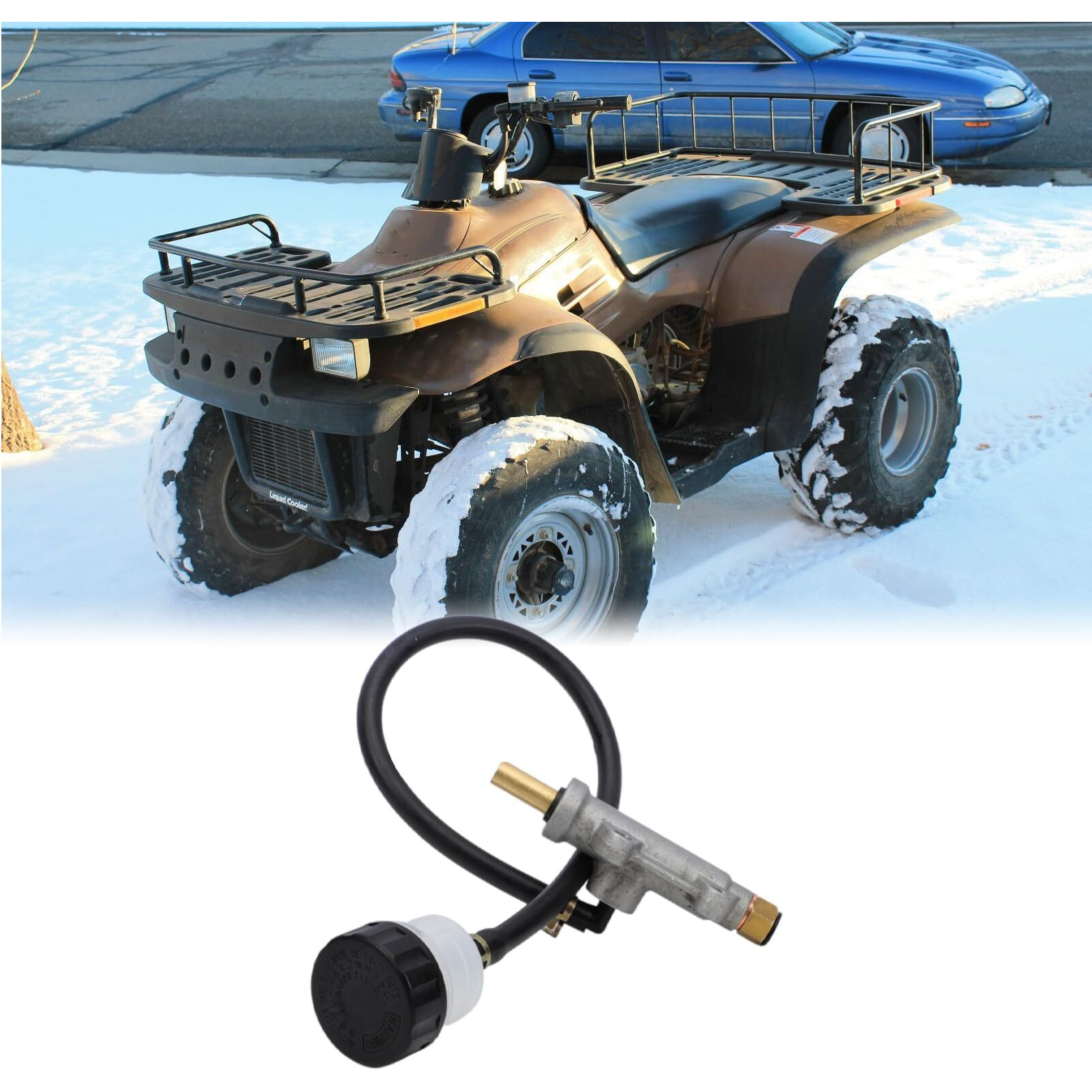 Rear Brake Master Cylinder Fits For Polaris Sportsman 335 400 450 500 600 700 800 Magnum 325 330 Scrambler Trail Blazer Trail Boss Worker Xplorer 1910301 1910311 1910791 1910790 1911113