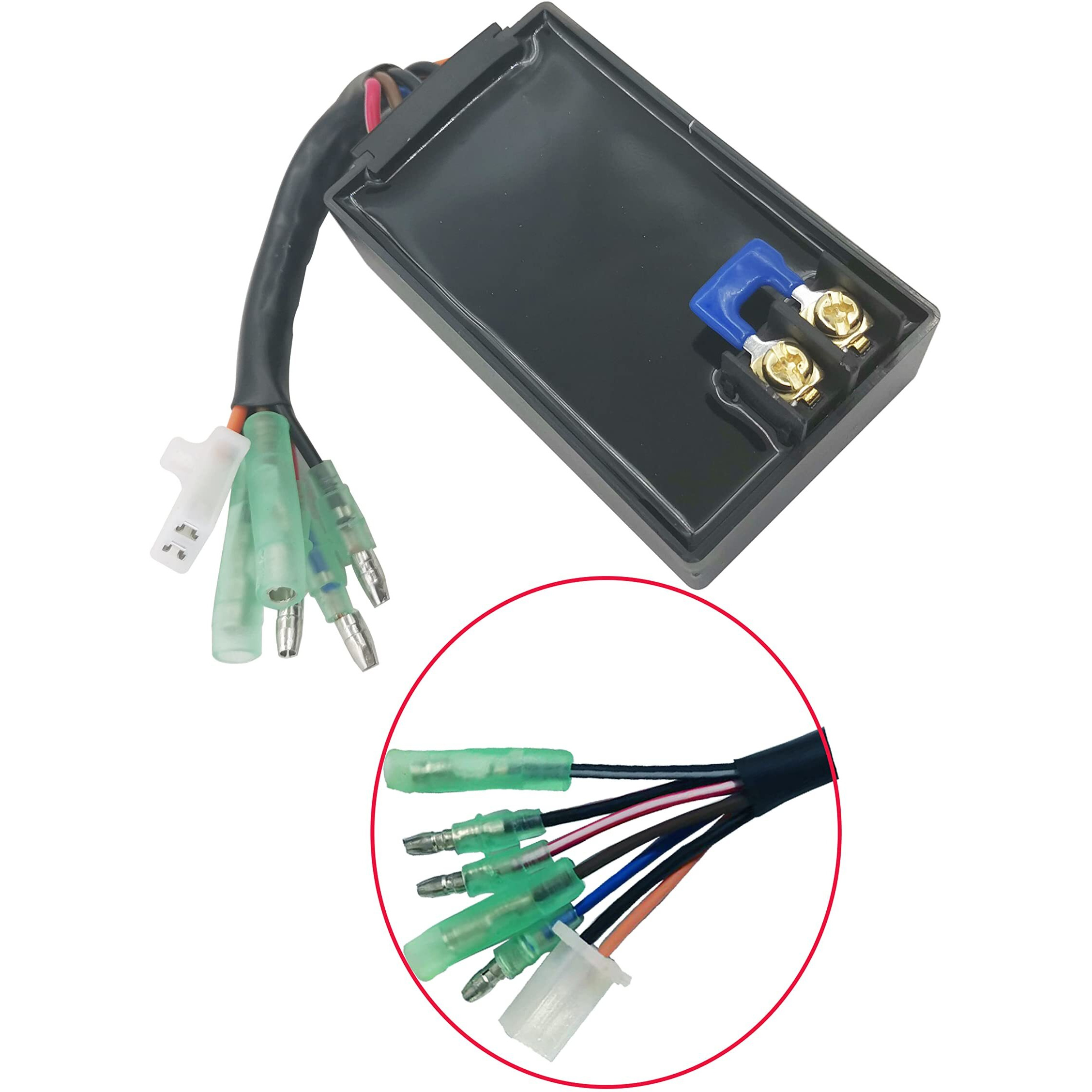 Cdi Box Module For Polaris Sportsman 90 Predator Scrambler 50 90 Atv With Voltage Regulator Rectifier&Ignition Coil&Starter Relay Solenoid 2001-2006