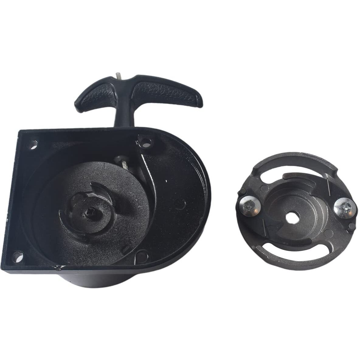 Black Alloy Starter Pull Start Starter For 49Cc 50Cc 60Cc 66Cc 70Cc 80Cc Motorized