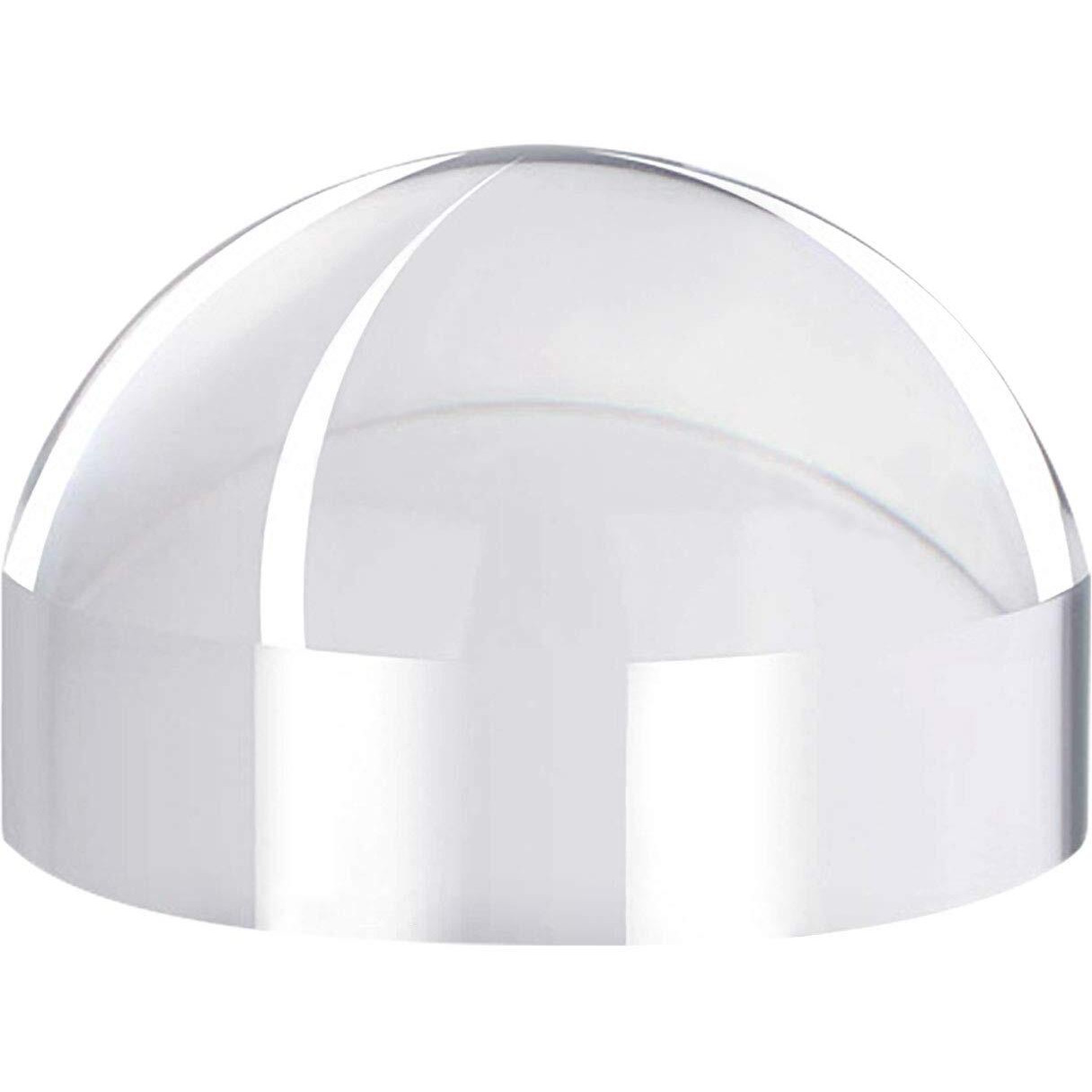 40X Crystal Dome Magnifying Glass Acrylic Optical Magnifier  25Mm Desk Reading Loupe Paperweight Half Ball Lens Magnifier For Reading Newspaper Stamps Maps