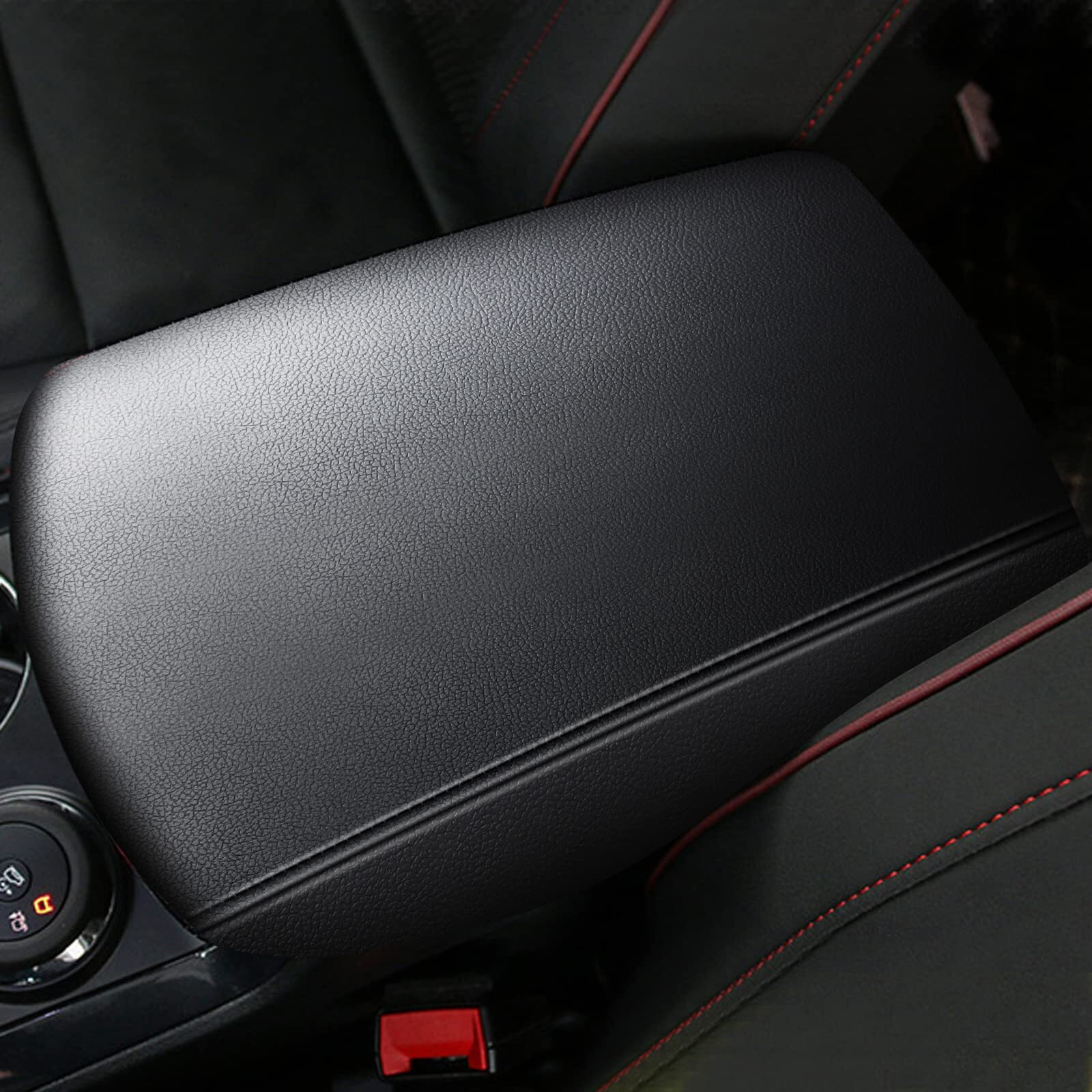 Aomsazto Armrest Console Console Covers For Ford Explorer 2011-2019 Black
