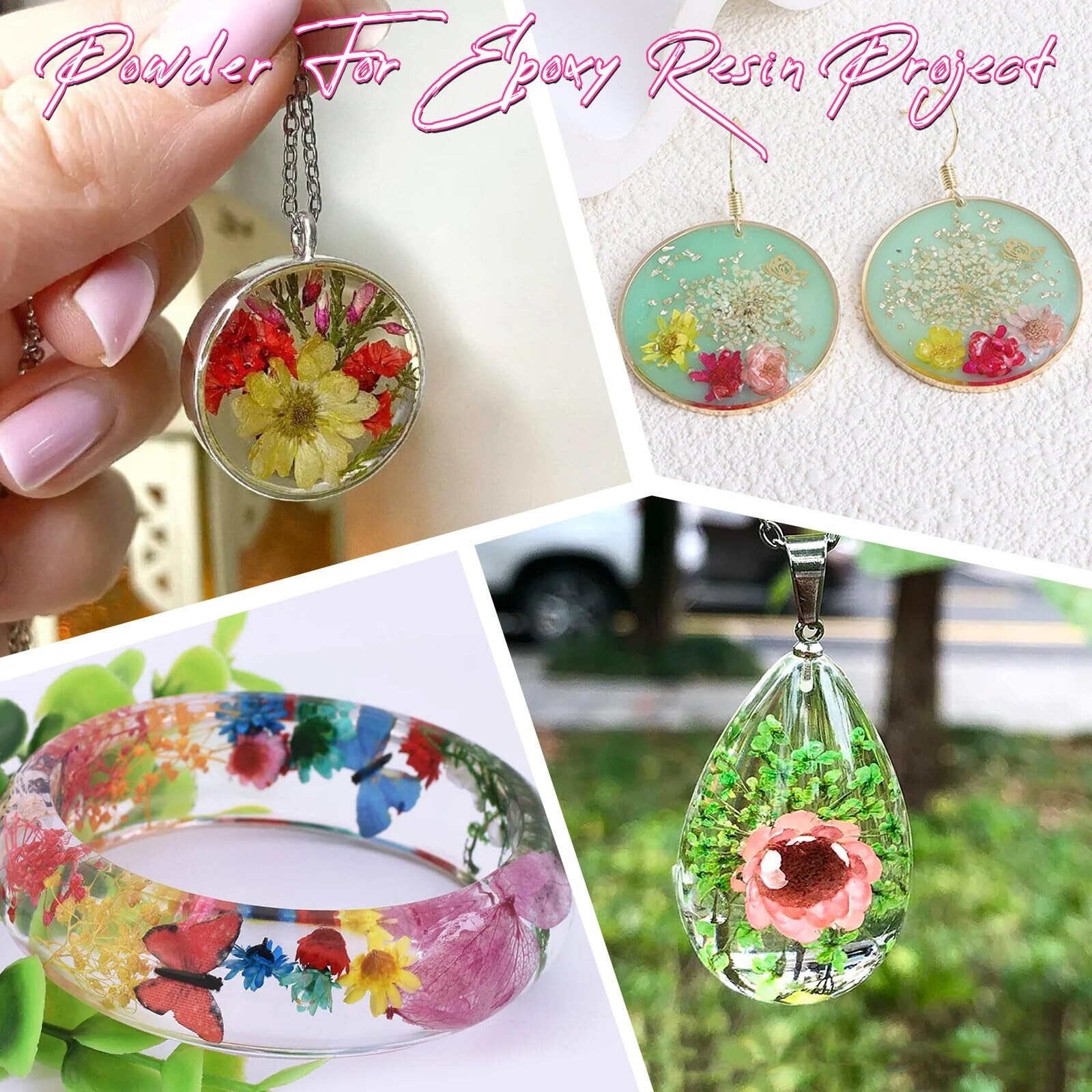 300 Pcs Small Dried Flowers For Crafts - Mini Dried Flowers For Resin  Tiny Natural Real Dried Pressed Flowers Bulk For Diy Jewelry Earrings Epoxy Molds  Candles Soap Making