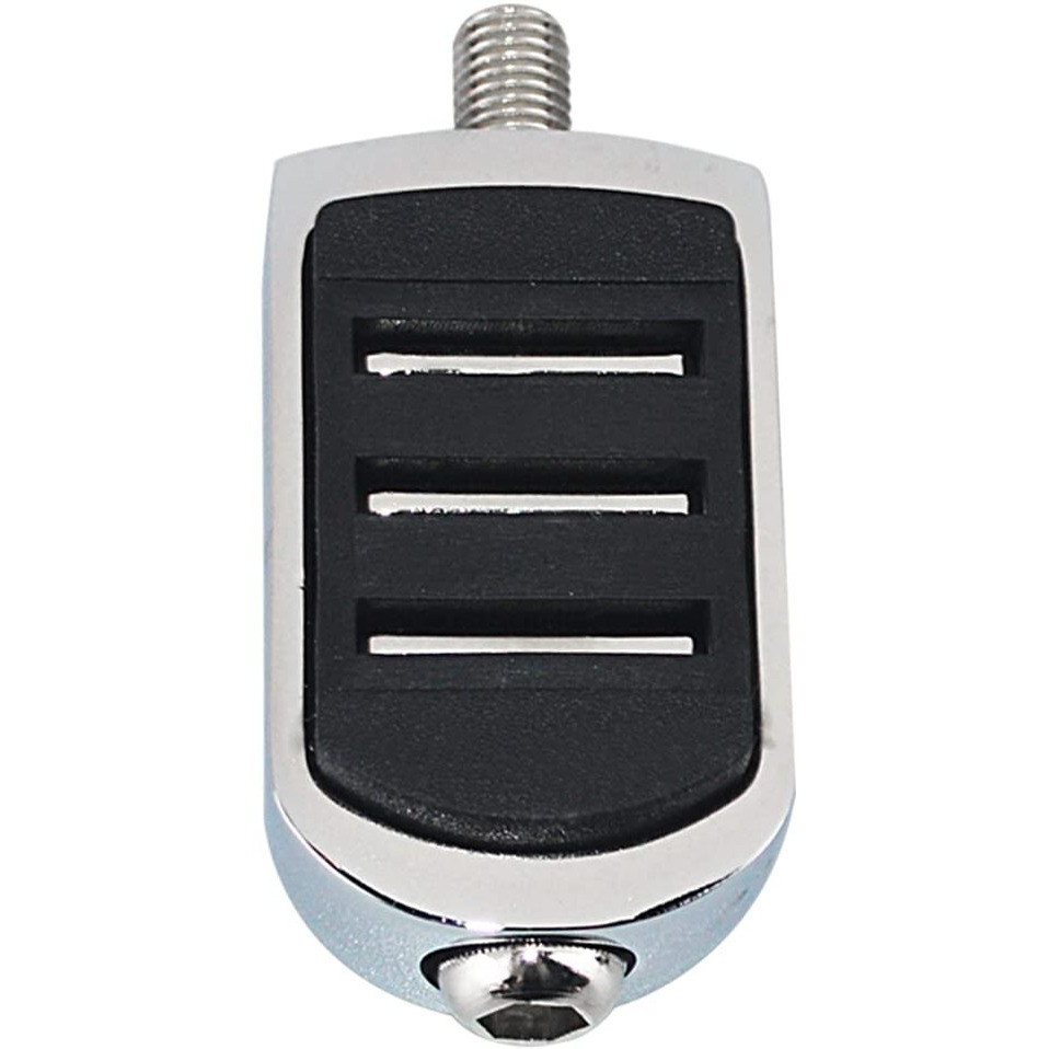 Wowtk 2 X Streamliner Heel/Toe Shifter Pegs For Harley All Models Touring Road King Road Glide Street Glide Electra Glide And 2008-Later Trike Fl Softail Iron 883 1200 Xl1200 Xl883 Chrome