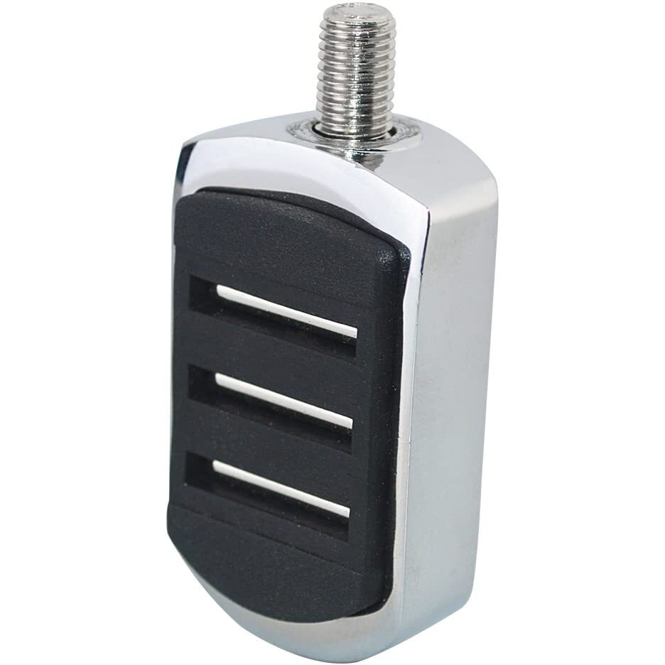 Wowtk 2 X Streamliner Heel/Toe Shifter Pegs For Harley All Models Touring Road King Road Glide Street Glide Electra Glide And 2008-Later Trike Fl Softail Iron 883 1200 Xl1200 Xl883 Chrome