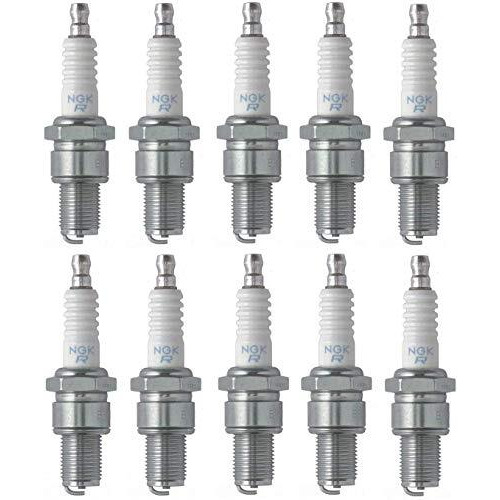 Ngk 5722 Pack Of 10 Spark Plugs (Br9Es)