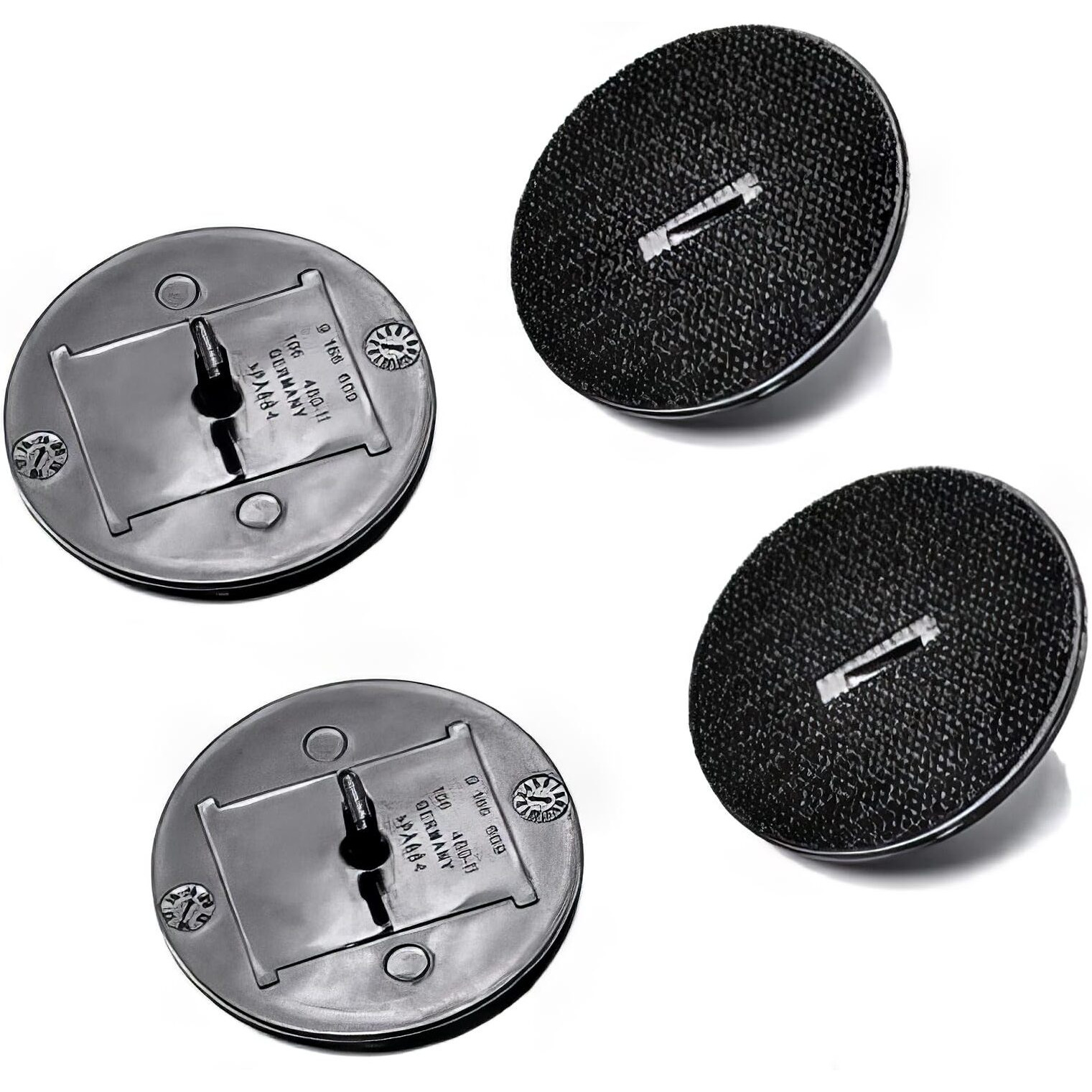 Otuayauto 4Pcs Floor Mat Fastener - Replacement For Bmw Carmats Fixation Clips With T-Hook Anchor For Velour Carpet