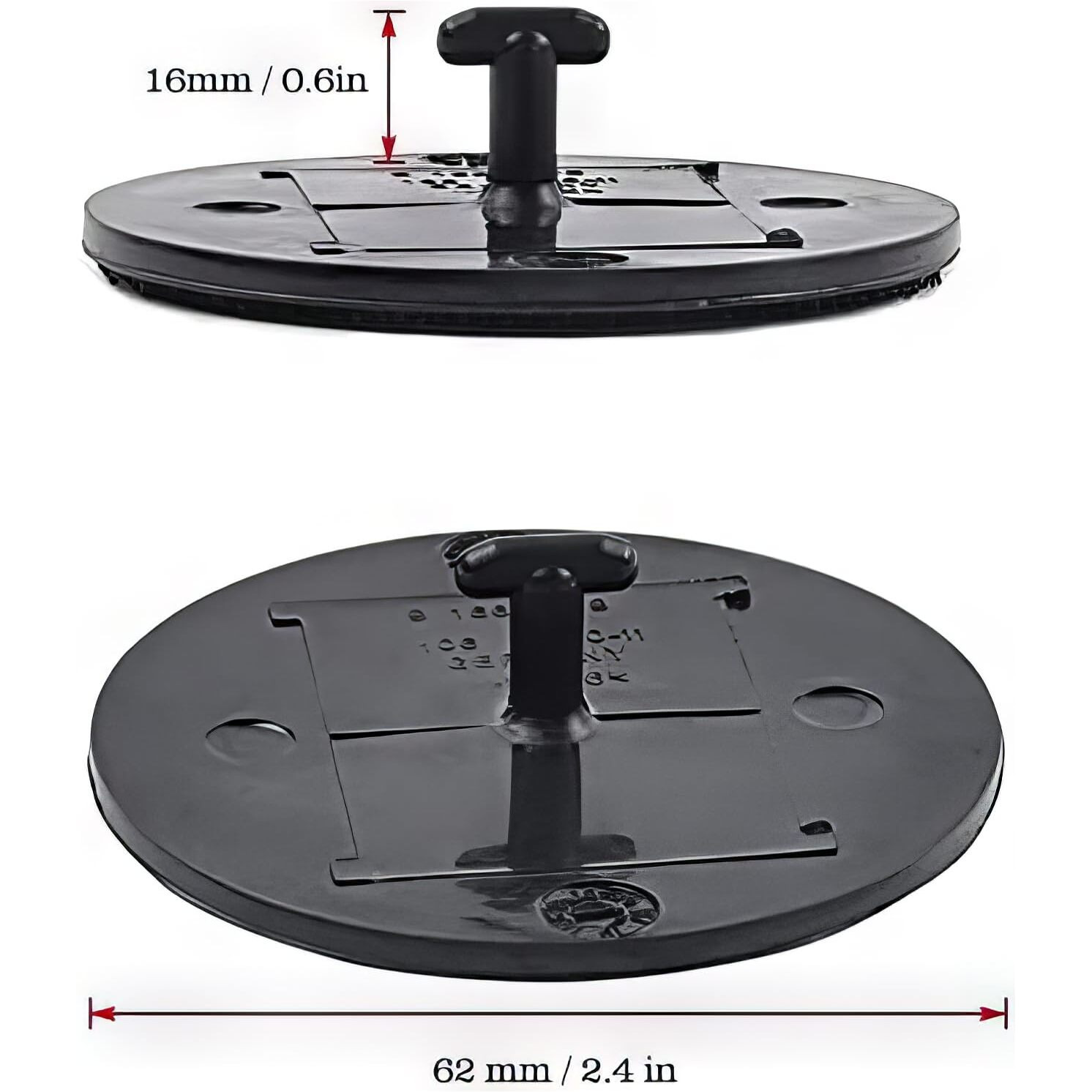 Otuayauto 4Pcs Floor Mat Fastener - Replacement For Bmw Carmats Fixation Clips With T-Hook Anchor For Velour Carpet
